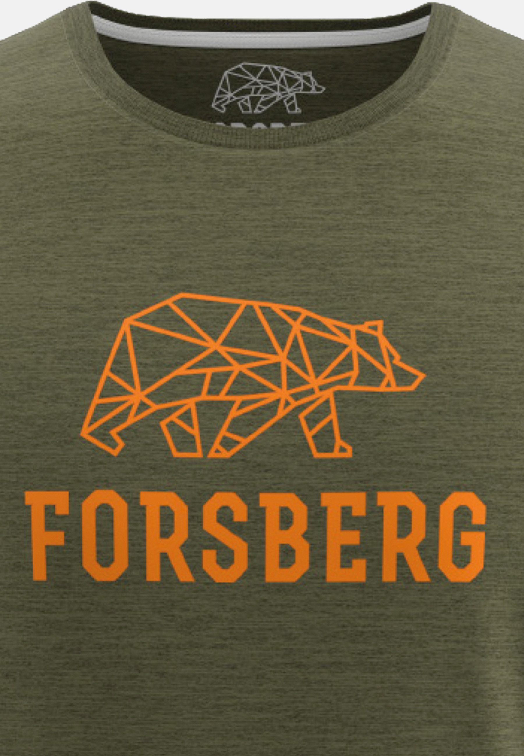 FORSBERG T-Shirt Skogson mit Brustlogo günstig online kaufen