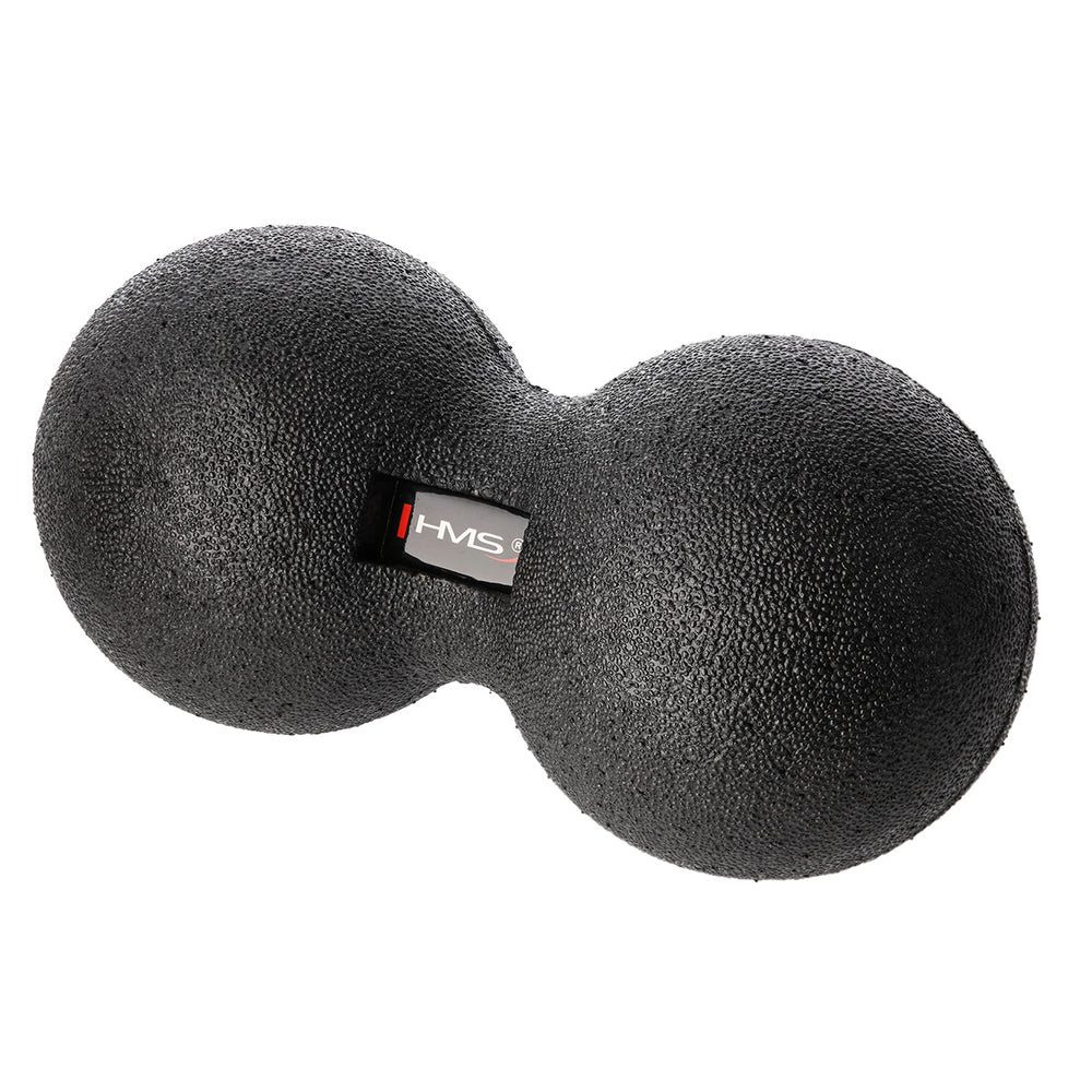 HMS Massageball Duoball Faszienball Triggerpunktball, Spar-Set 1-tlg., 24 x 12 cm kompakt, Duoball, EPP-Schaum, Härte 70, bis 150 kg belastbar