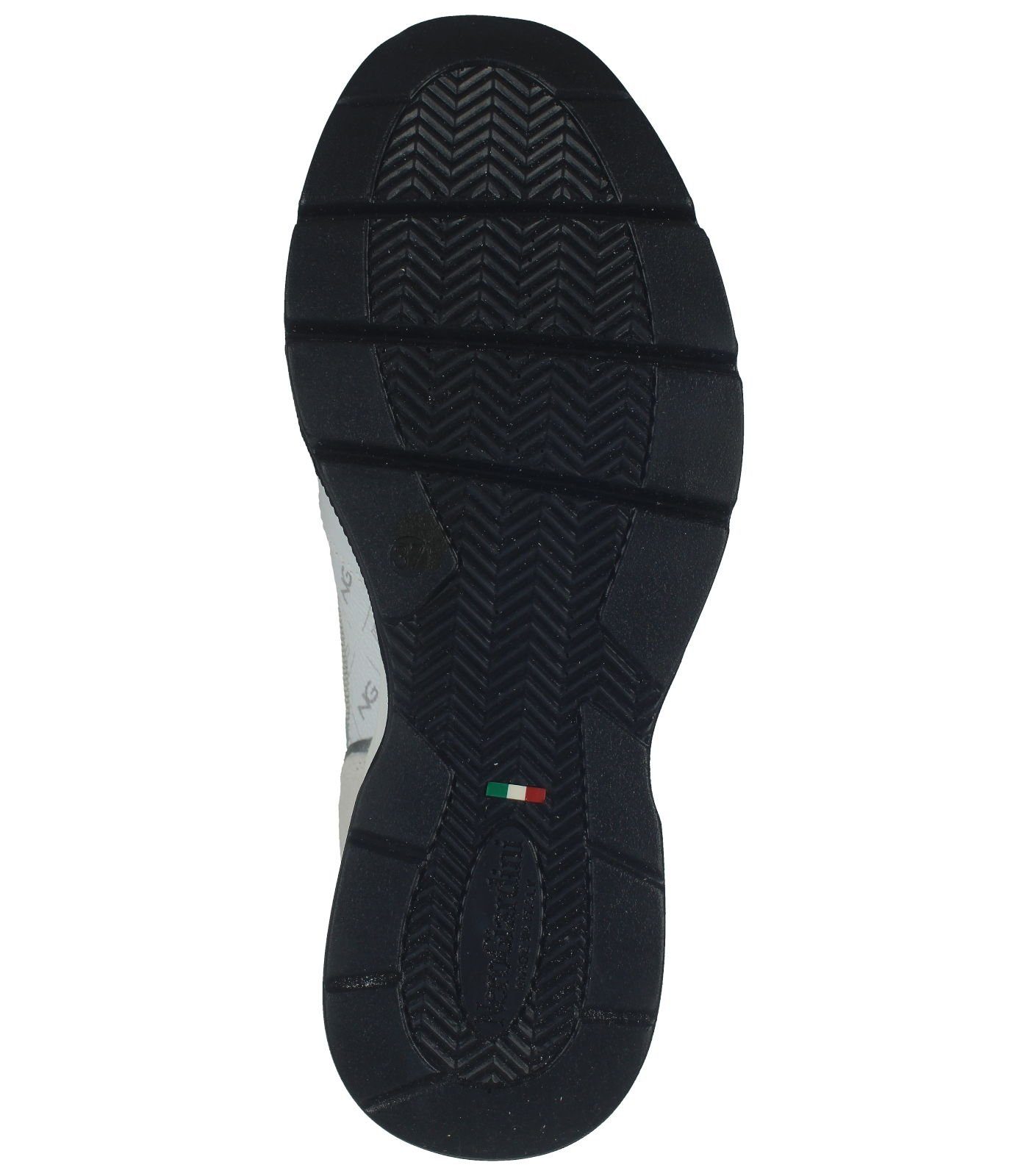 Nero Leder/Textil Sneaker Giardini Sneaker