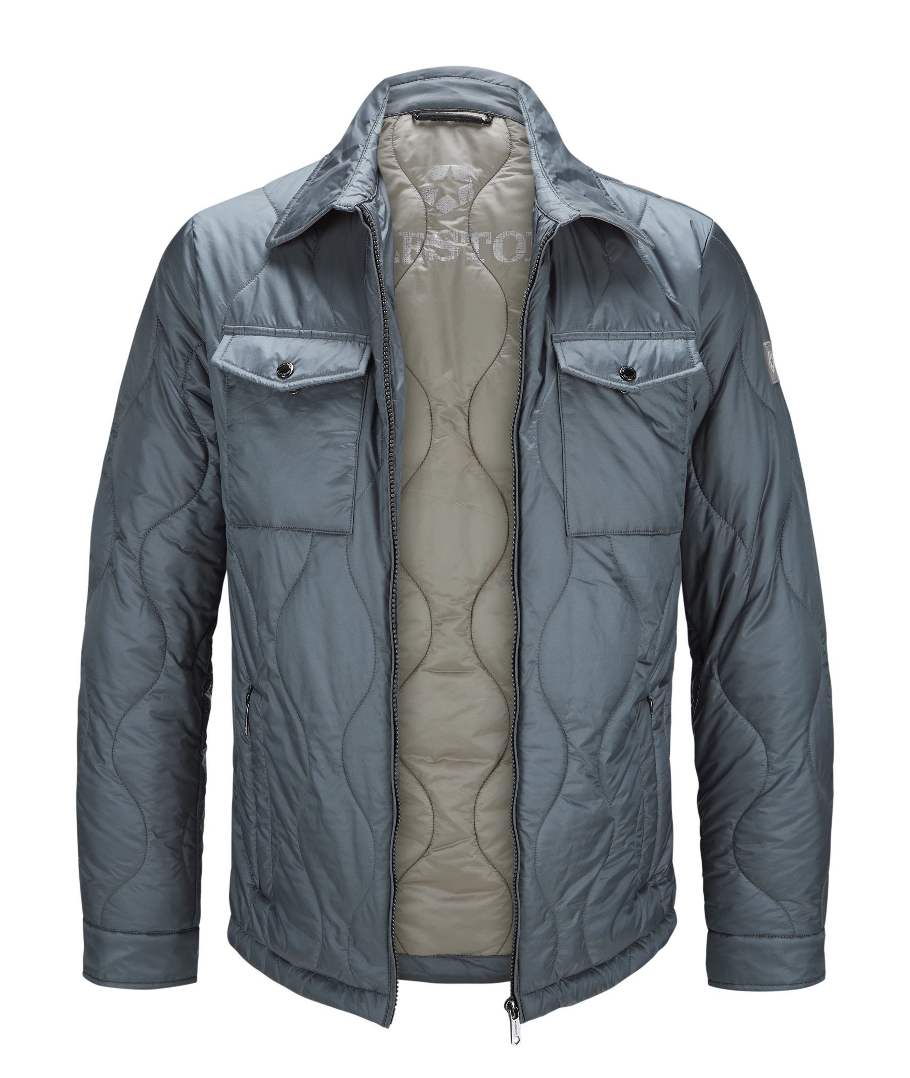 Milestone Steppjacke MSHamilton leichte Shirtjacke mit leicht tailliertem S günstig online kaufen