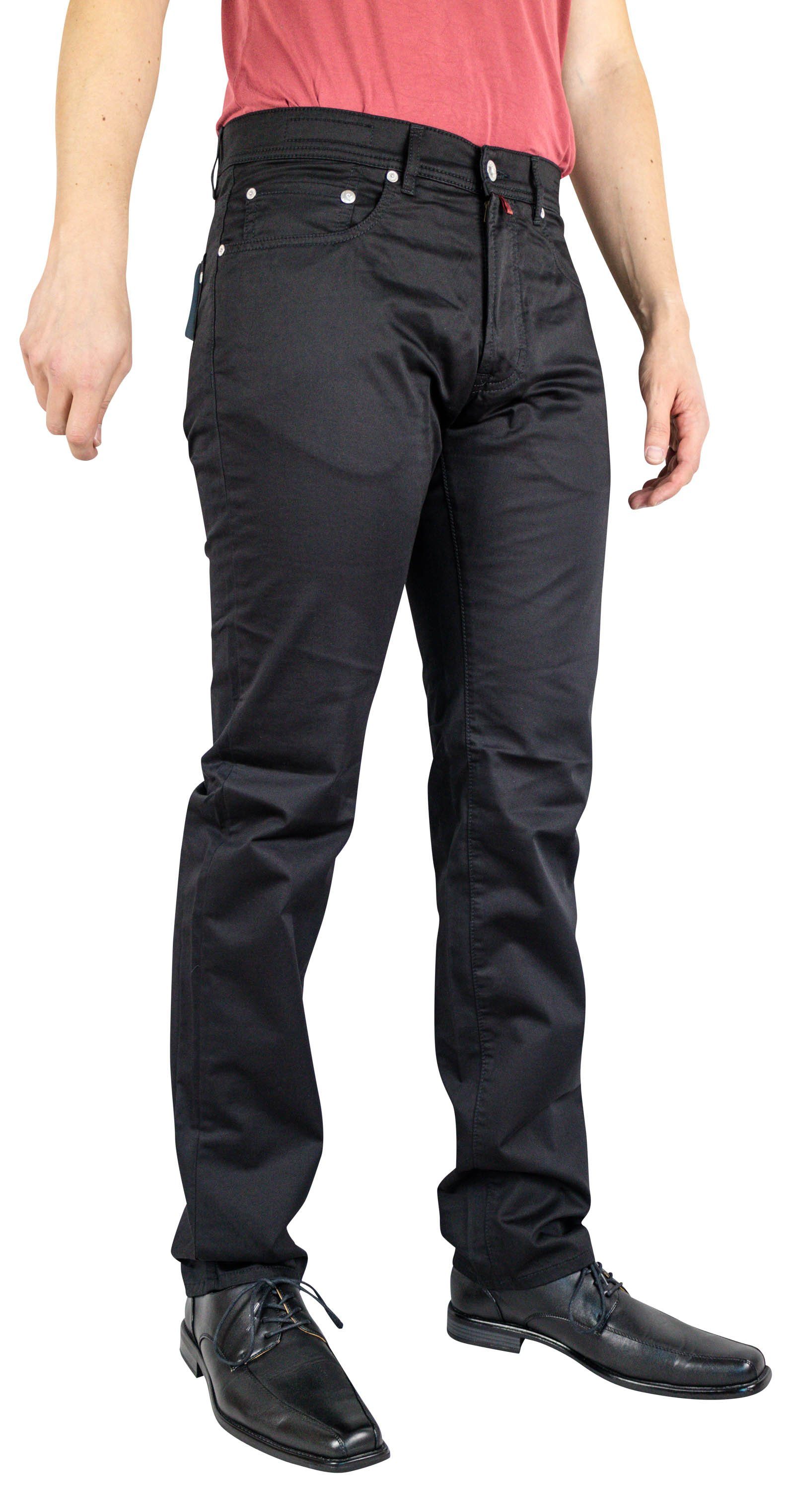 Cardin clean CARDIN 2280.88 PIERRE 5-Pocket-Jeans LYON Pierre black 3091 Schwarz
