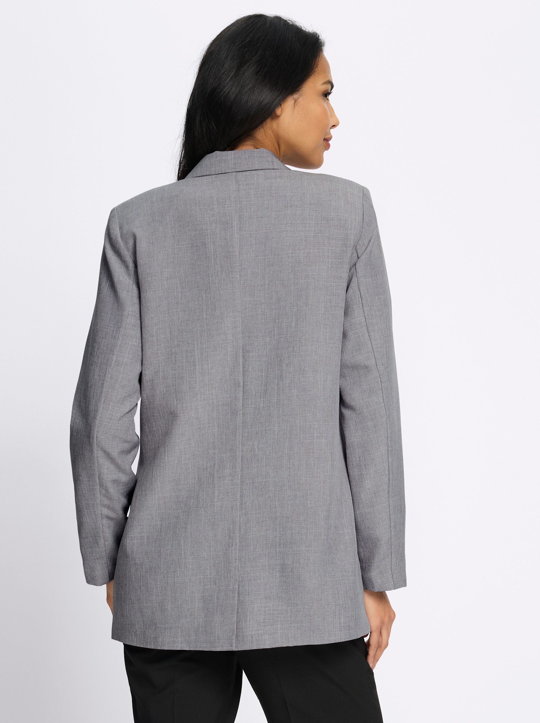 Sieh an! Blusenblazer Blazer Langarm