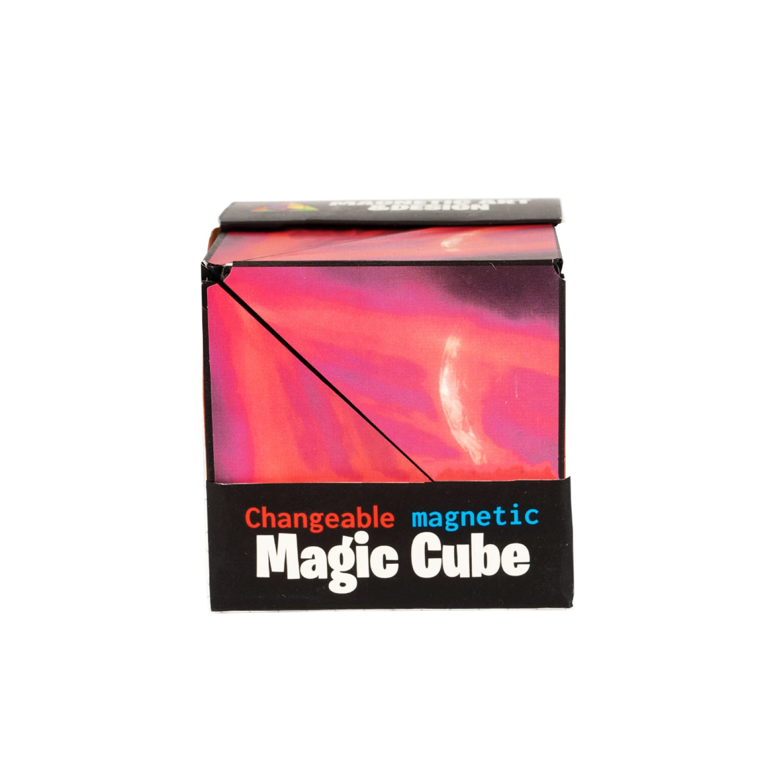 FurniSafe 3D FurniSafe Magic Cube Rot Magnet Würfel Magnetpuzzle Anti Stress Magnetspielbausteine – Bild 4 von 5