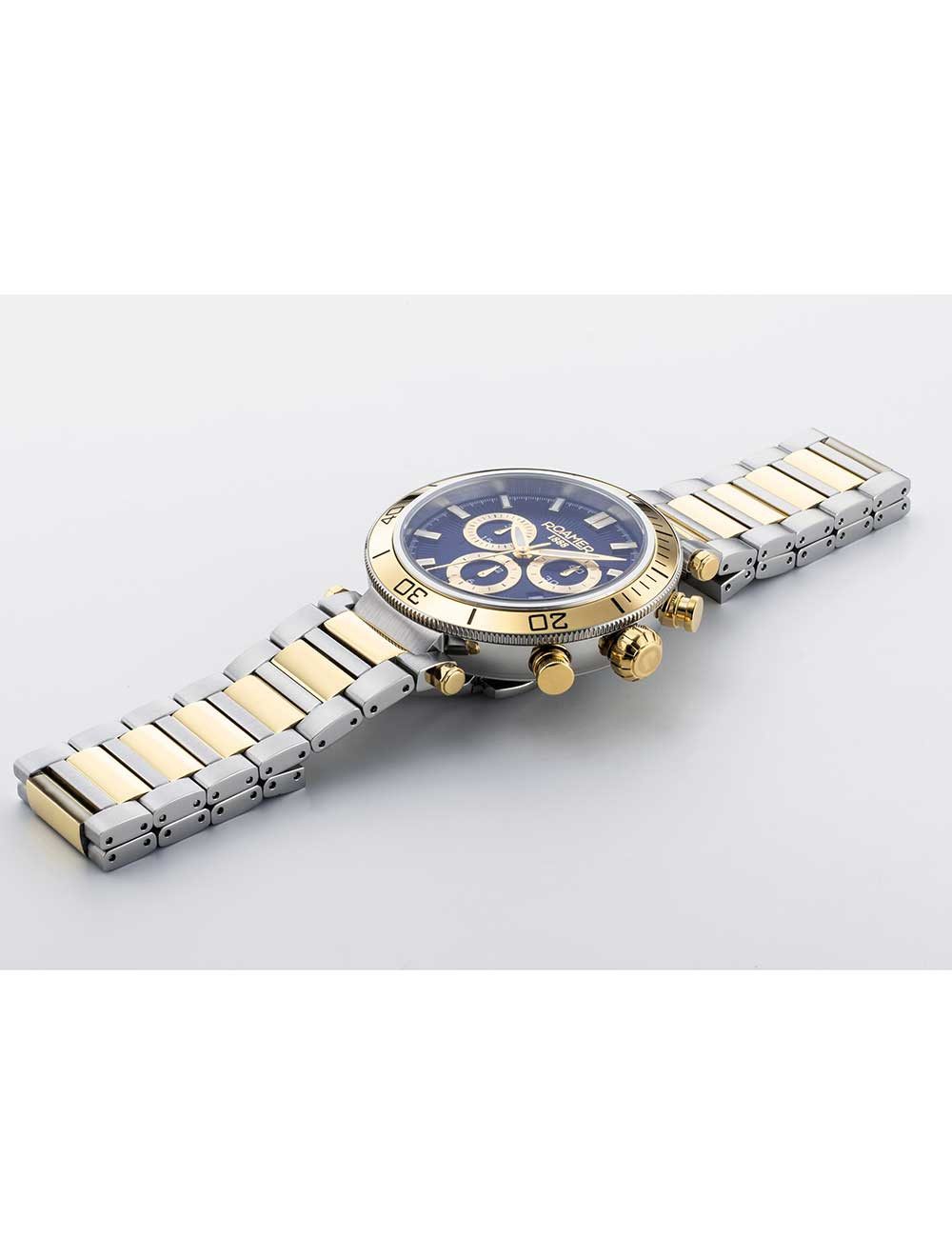 Roamer Quarzuhr Roamer 994837 47 45 20 Herrenuhr Toscana Chronograph 43mm 5ATM Roamer 994837 47 45 20 Herrenuhr Toscana Chronograph 43mm 5ATM