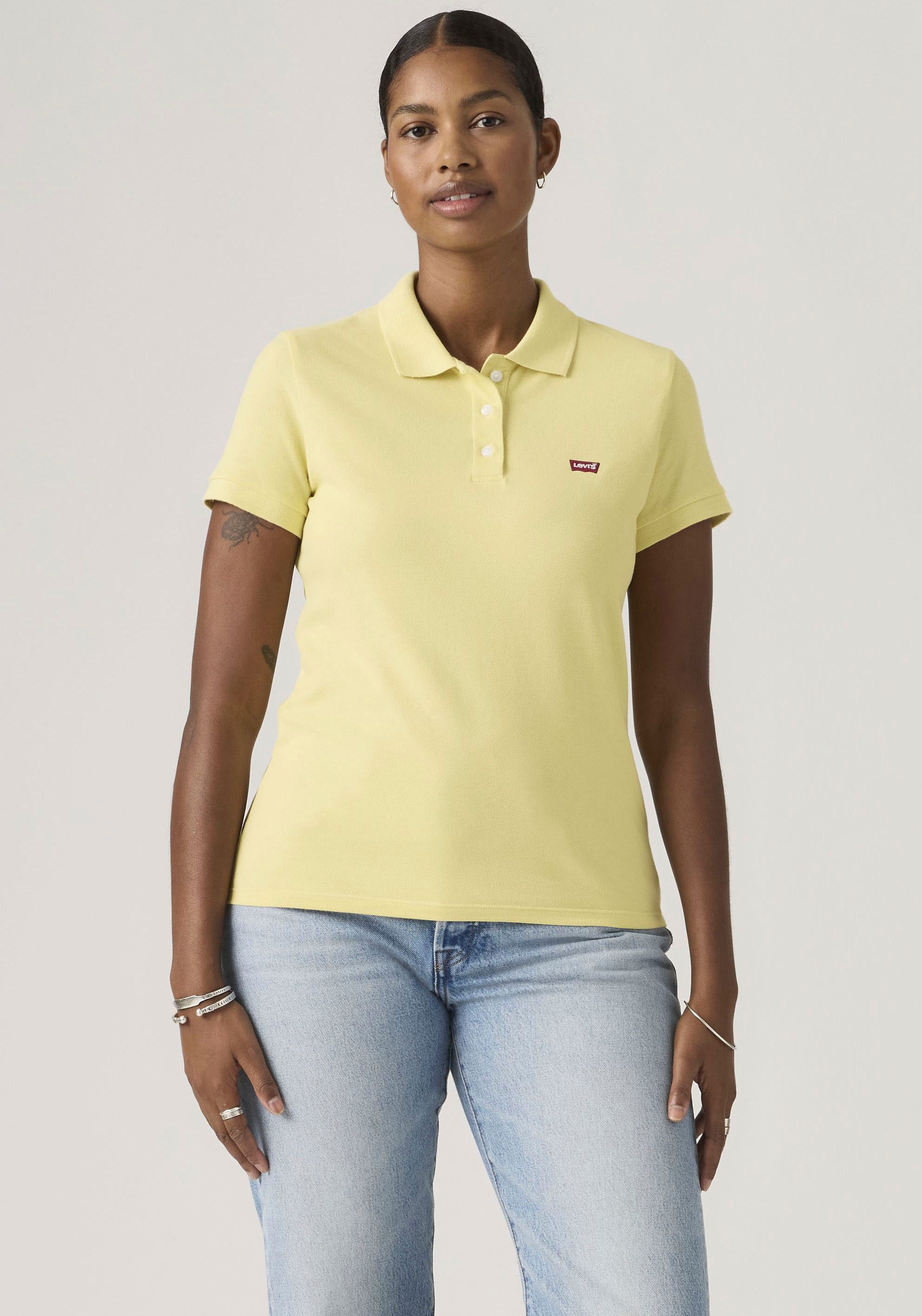 Levi's® Poloshirt LEVI'S HM POLO Piqué aus elastischer Baumwollmischung