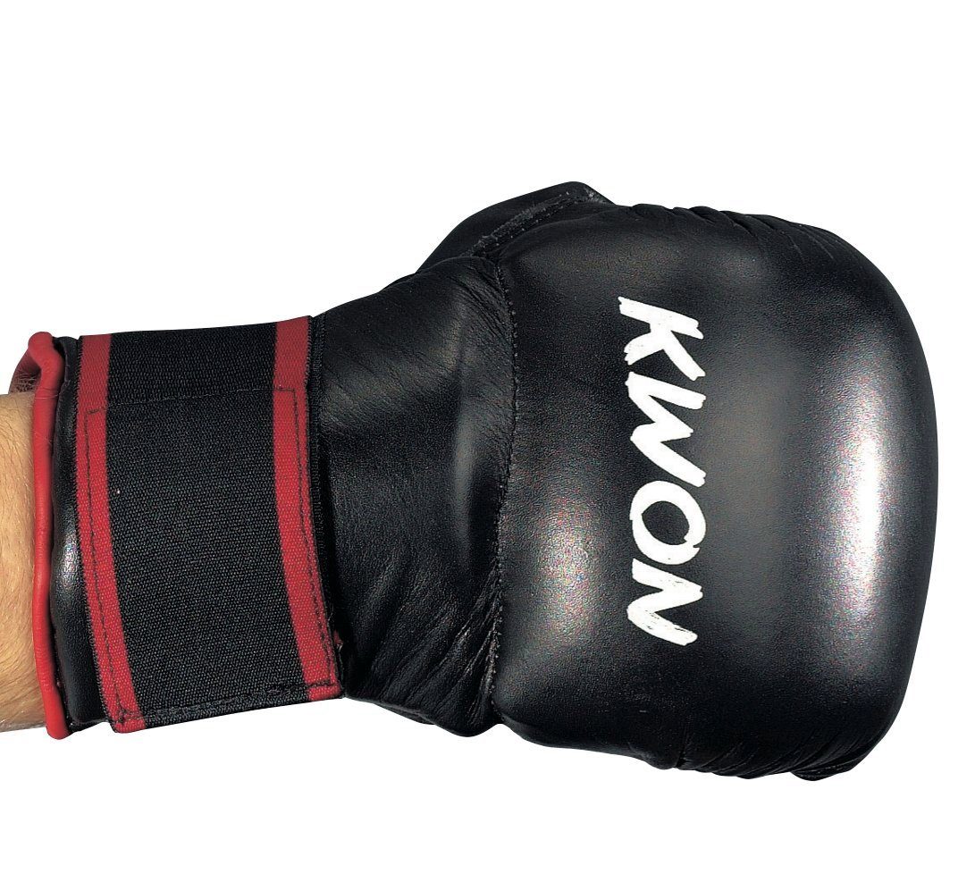 Sandsackhandschuhe Boxhandschuhe MMA, Handschuhe Virtus KWON Handschutz (Echtes Leder, Handschützer Leder Boxsackhandschuhe, SV Kampfsport Faustschutz Maga Klettverschluss), Selbstverteidigung Krav Schlagpolster