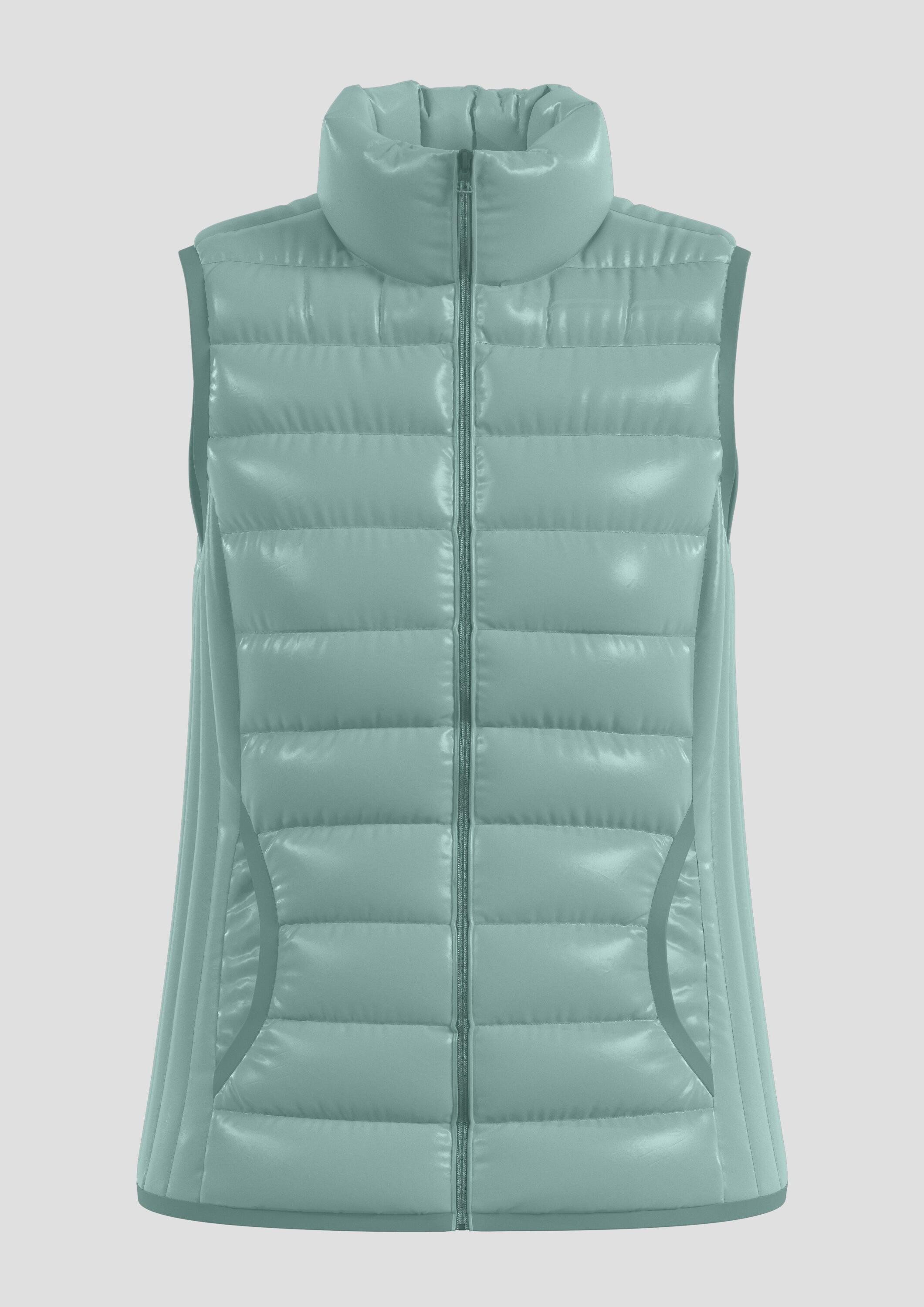 QS Outdoorjacke Outdoor-Weste Leicht wattierte Steppweste