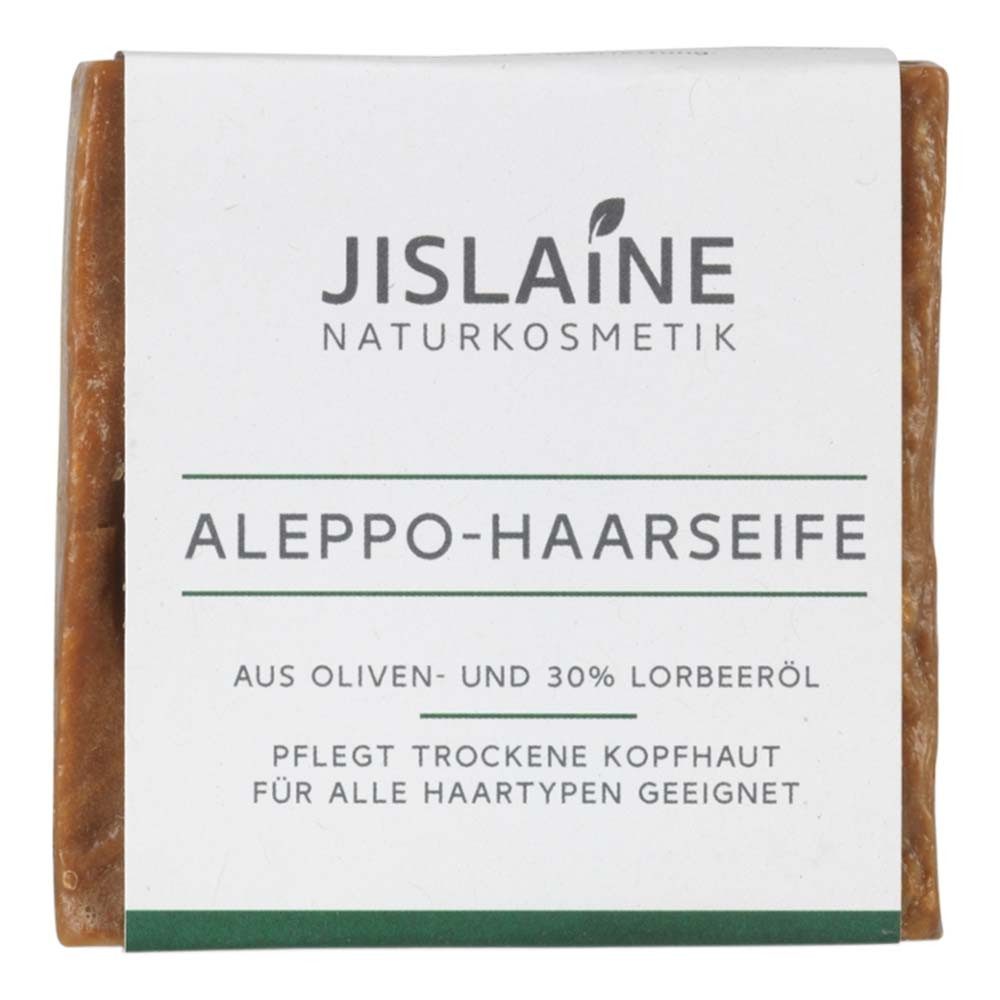 Jislaine Haarseife Aleppo-Haarseife - Oliven- und 30% Lorbeeröl 170g