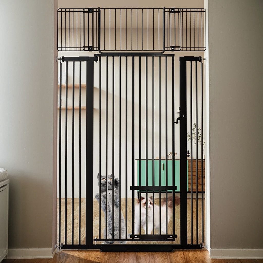 Comomy Treppenschutzgitter (Türschutzgitter für Hunde & Katzen), Katzengitt günstig online kaufen