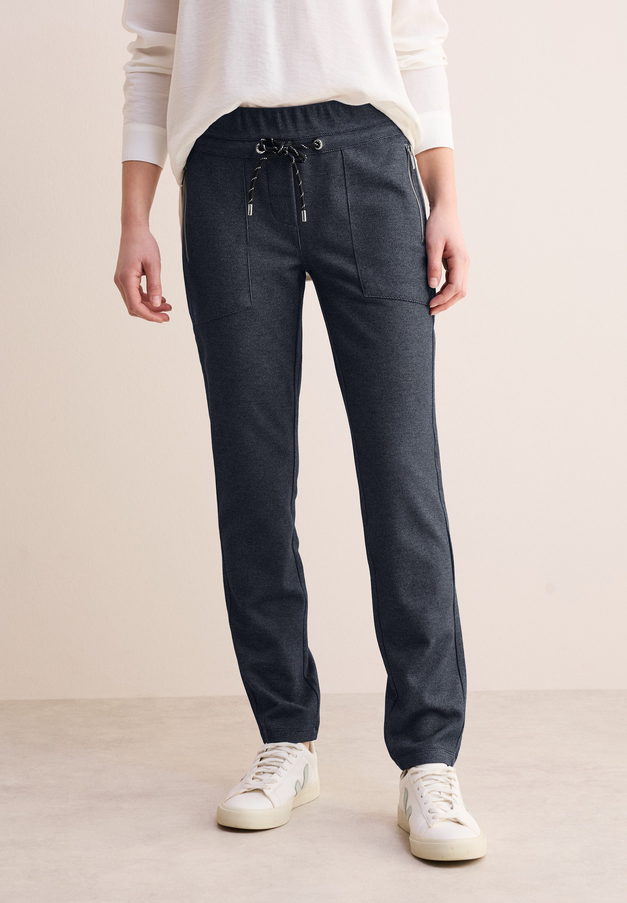 CECIL Stoffhose im elastischen Materialmix günstig online kaufen