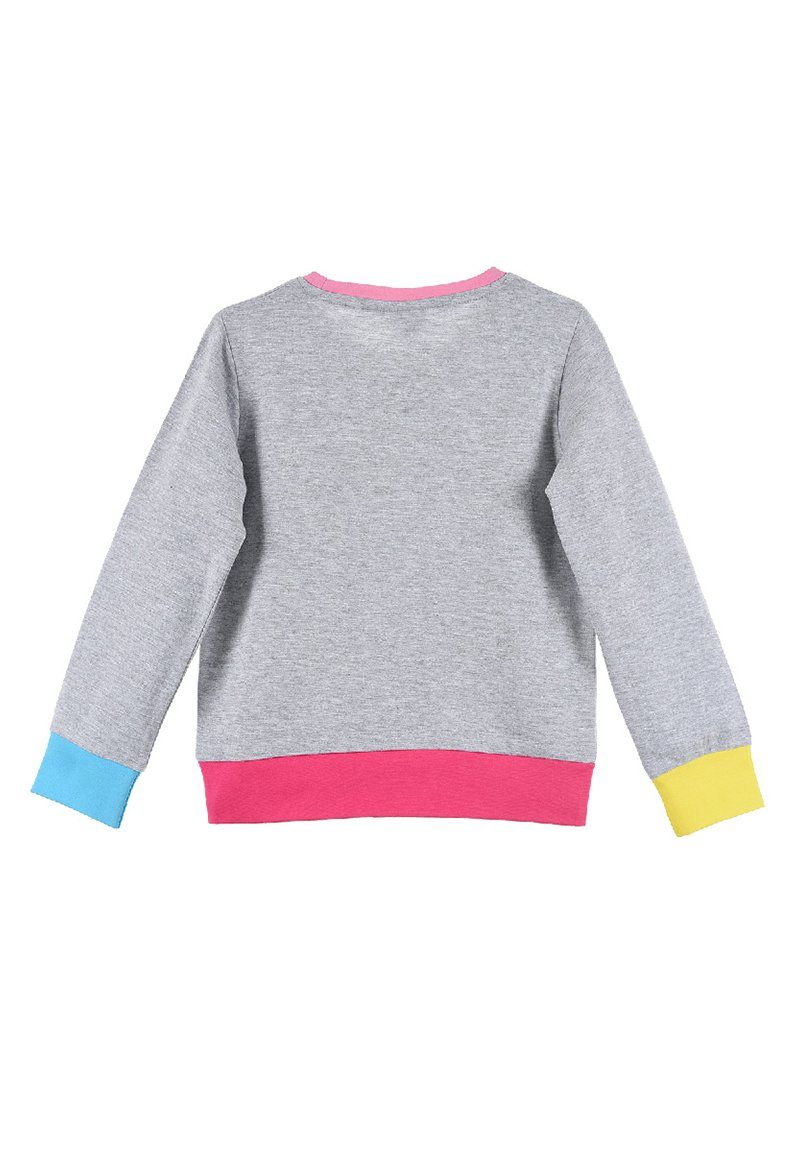 Disney Maus Pullover Kinder Sweatshirt Mädchen Grau Mouse Minnie Mini