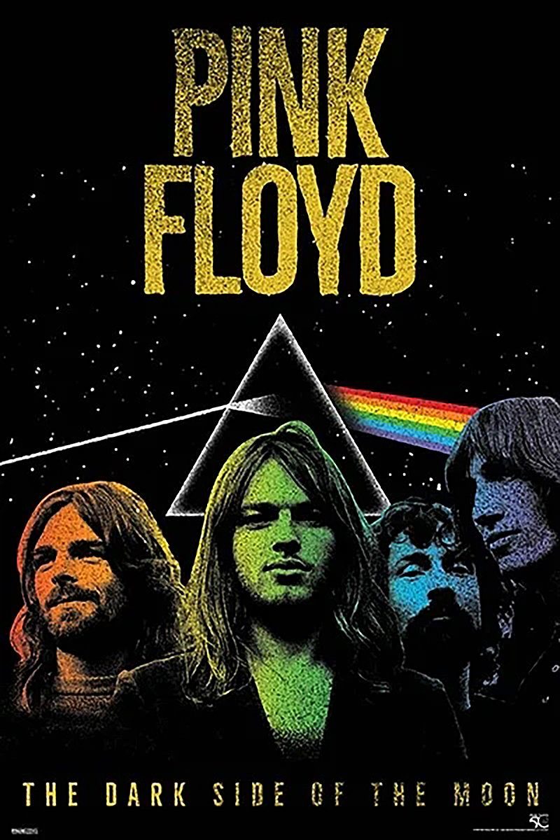 PYRAMID Poster Pink Floyd Poster The Dark Side Of The Moon 61 x 91,5 cm