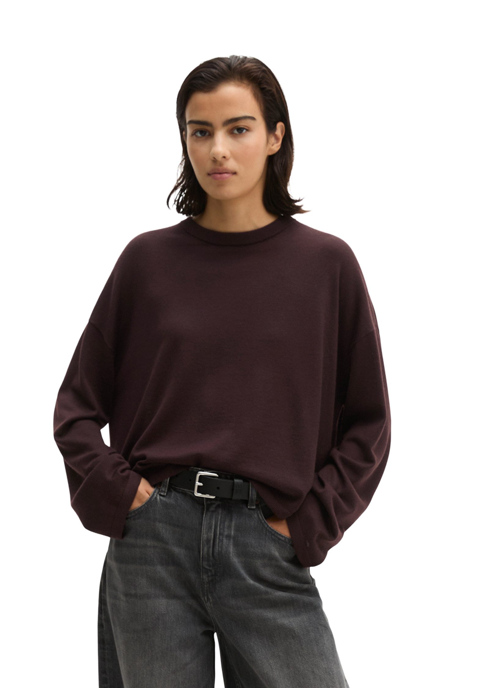 Marc O'Polo Strickpullover aus weicher Merinowolle
