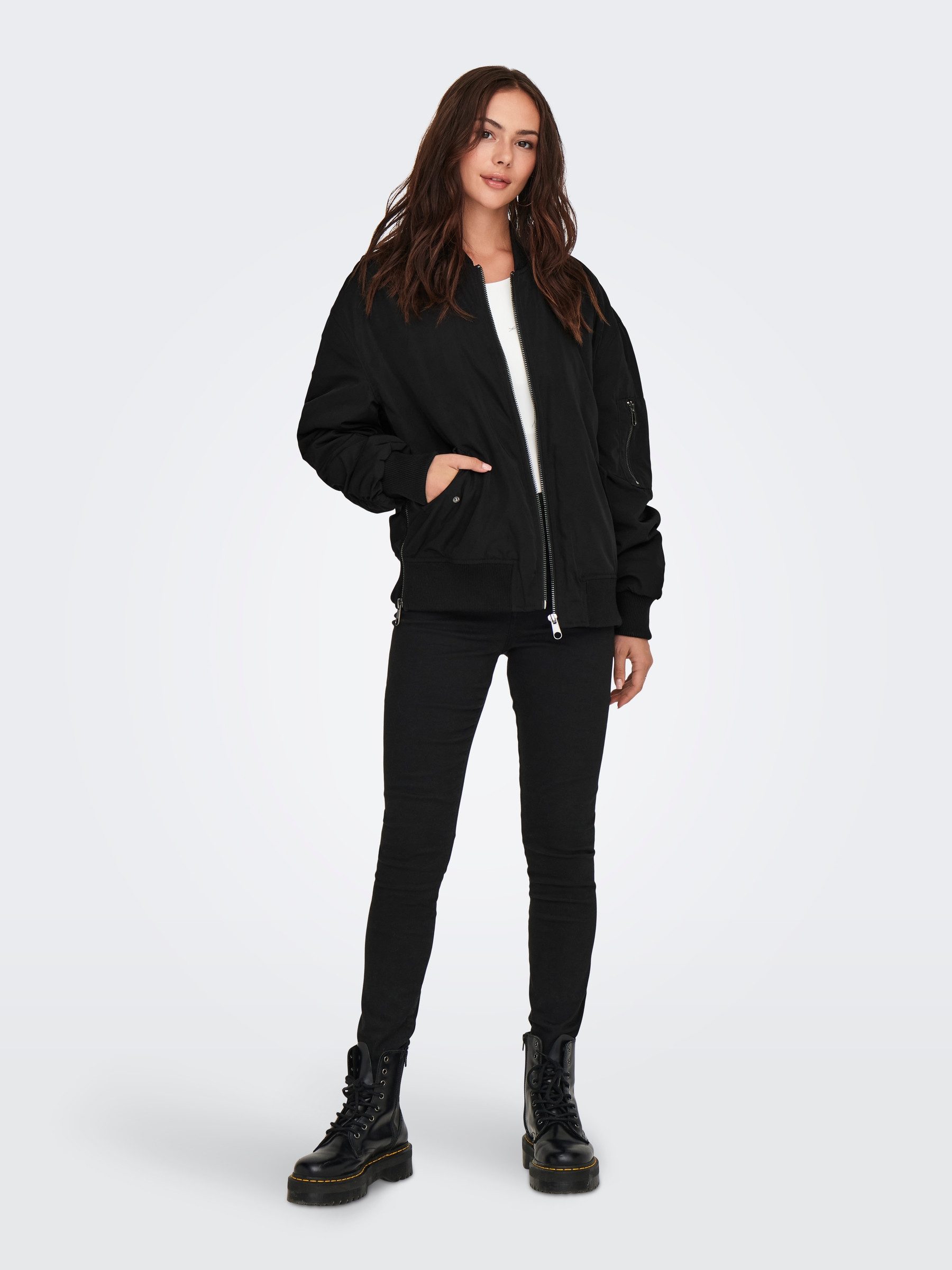 Short Jacket Jacqueline De Yong Bomber Jacket Jacqueline De Yong