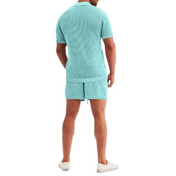 KIKI Freizeitanzug Sport- und Freizeitanzug Herren-T-Shirt kurzärmelige Strandhose
