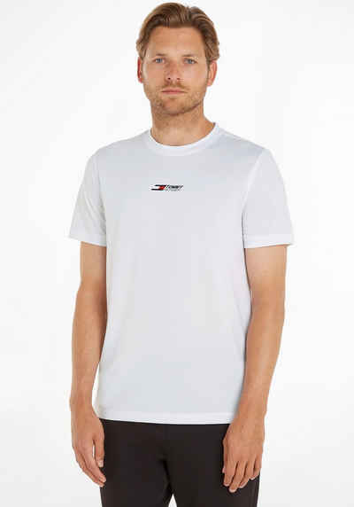 Tommy Hilfiger Sport Trainingsshirt ESSENTIAL TRAINING BIG LOGO TEE mit Tommy Hilfiger Logoaufdruck auf der Brust