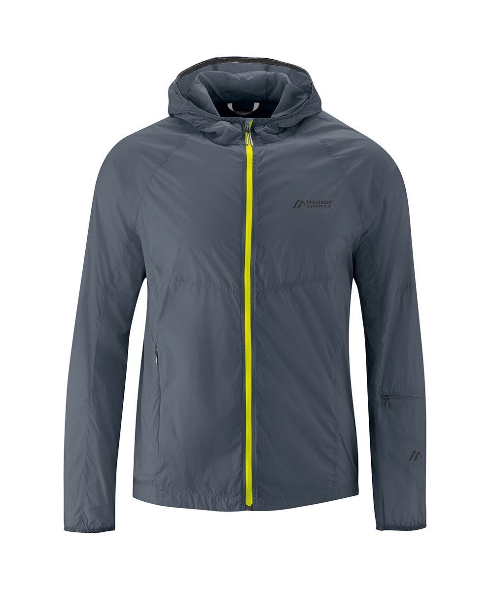 Maier Sports Funktionsjacke Wind-Wanderjacke Feathery ombreblau Herren