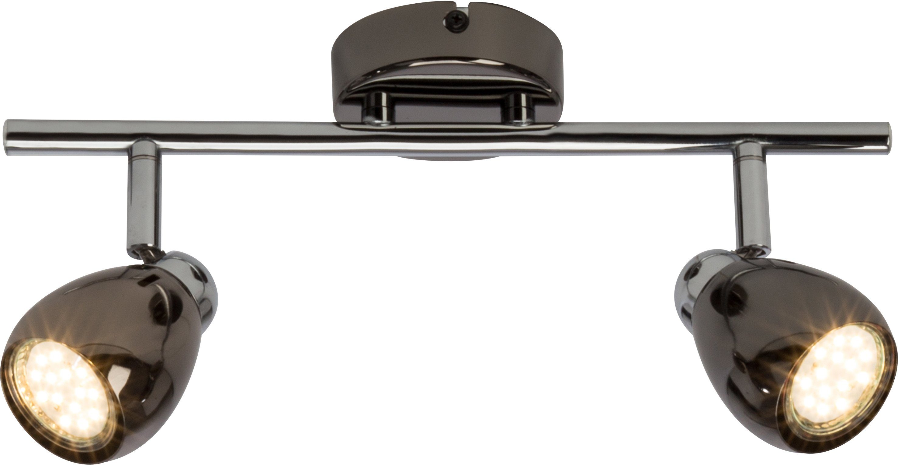 Brilliant LED Deckenstrahler Milano, LED wechselbar, LED Deckenleuchte, LED Deckenlampe