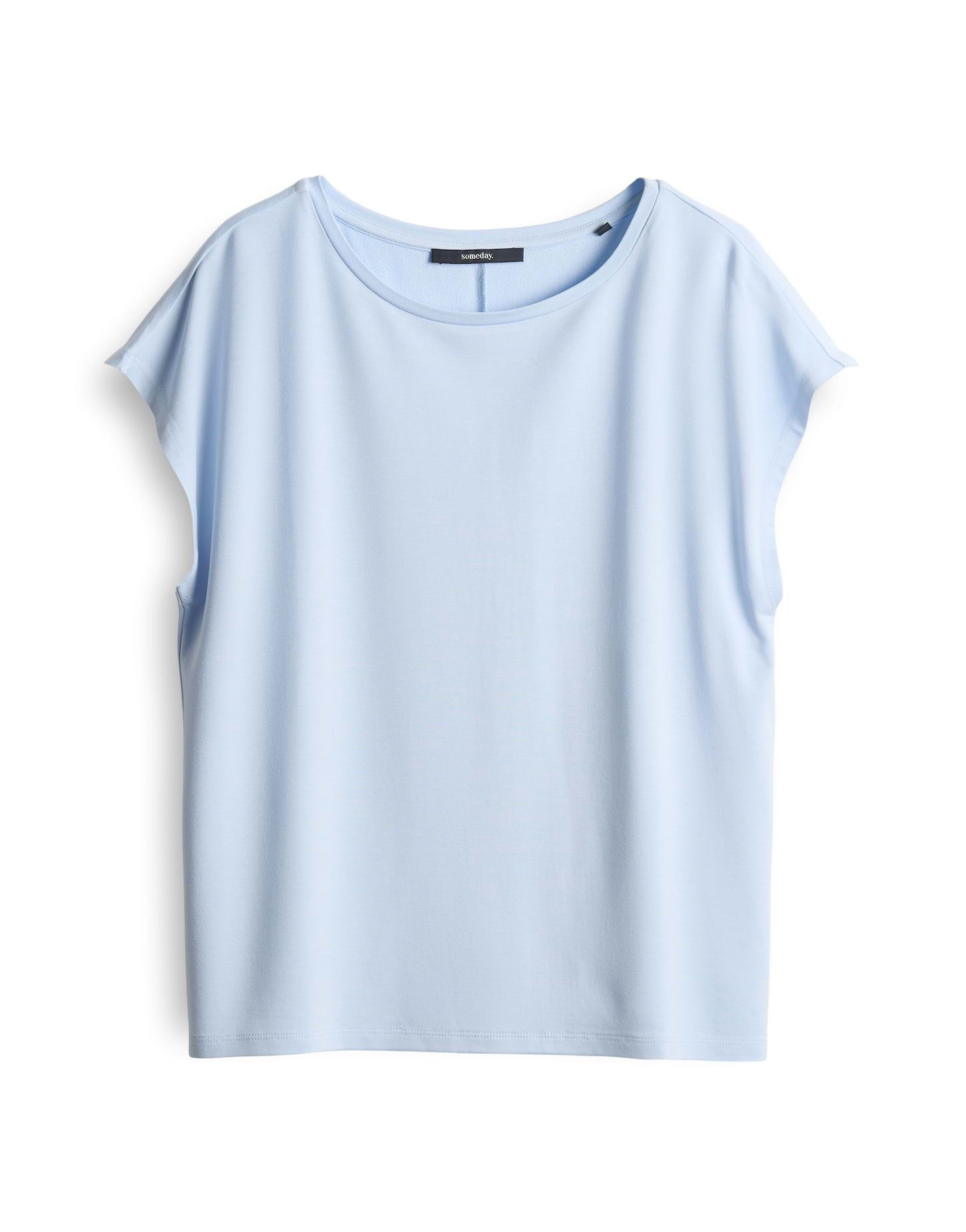 someday Kurzarmshirt KAMIE Regular mit Schlitzdetail günstig online kaufen