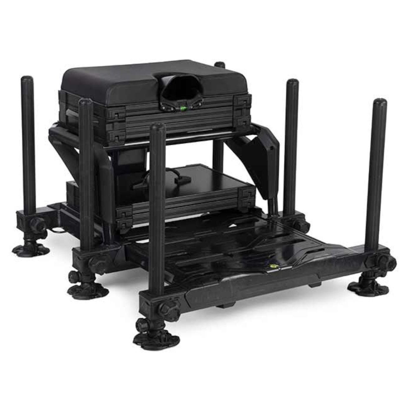 Fox Matrix Angelkoffer Fox Matrix S36 Pro Seatbox Black Edition - Sitzkiepe