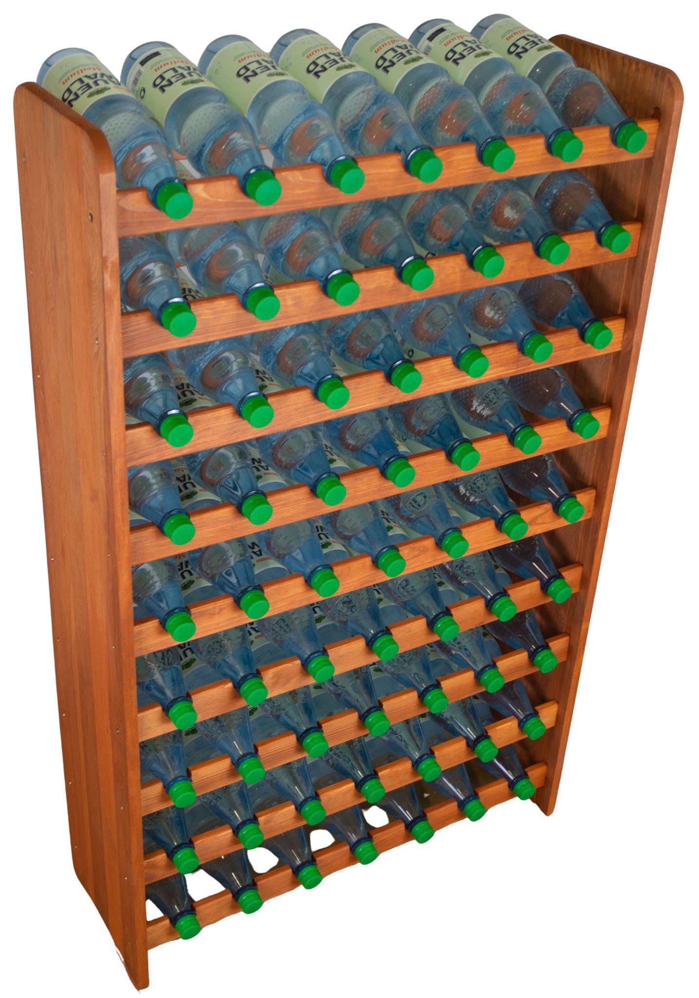 Kistenkolli Altes Land Weinreg in Weinständer 63 Allzweckkiste ocker für Weinschrank Flaschen Flaschenregal