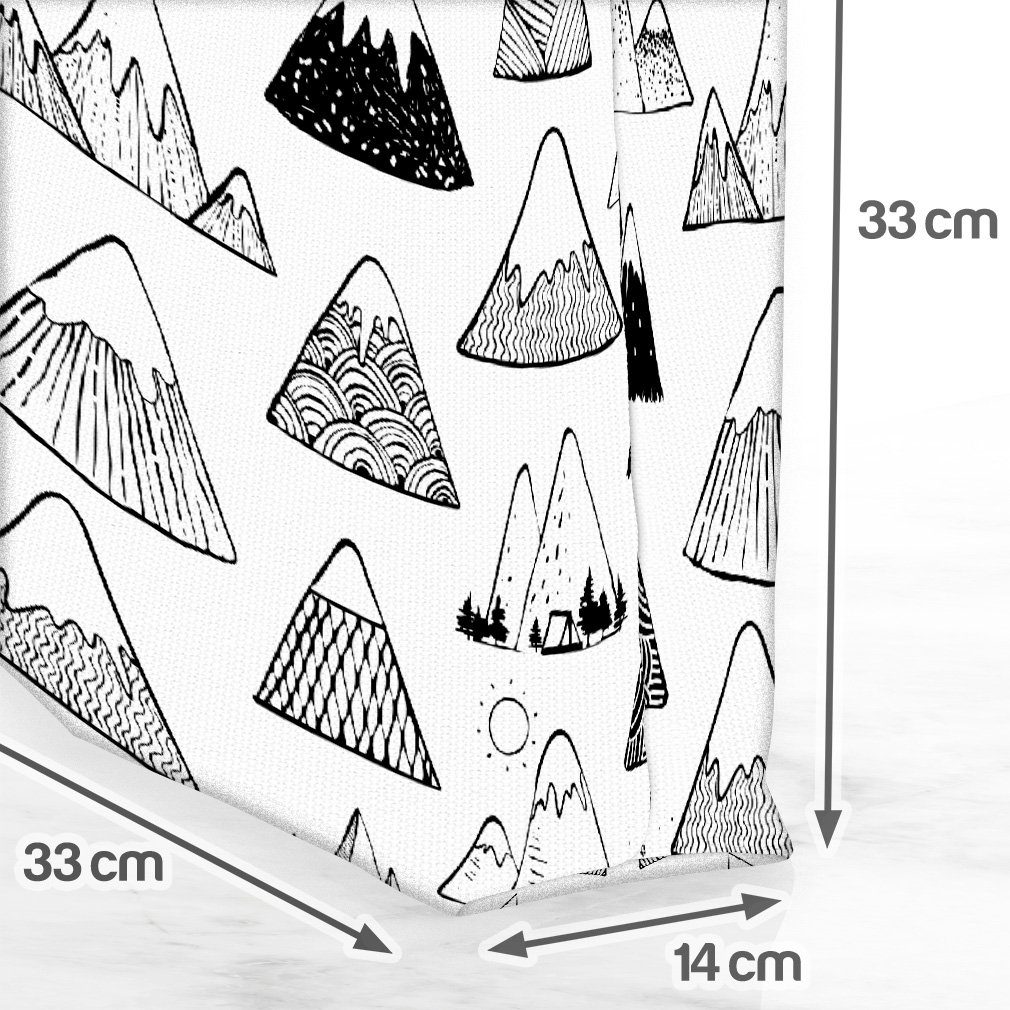 Skandinavische Berge Kinder Design Kinder Design Henkeltasche Berge (1-tlg), VOID Skandinavische