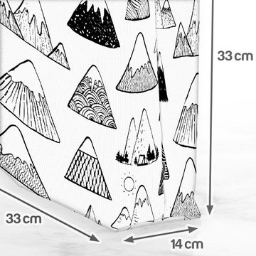 VOID Henkeltasche (1-tlg), Skandinavische Berge Design Skandinavische Berge Design Kinder Kinder