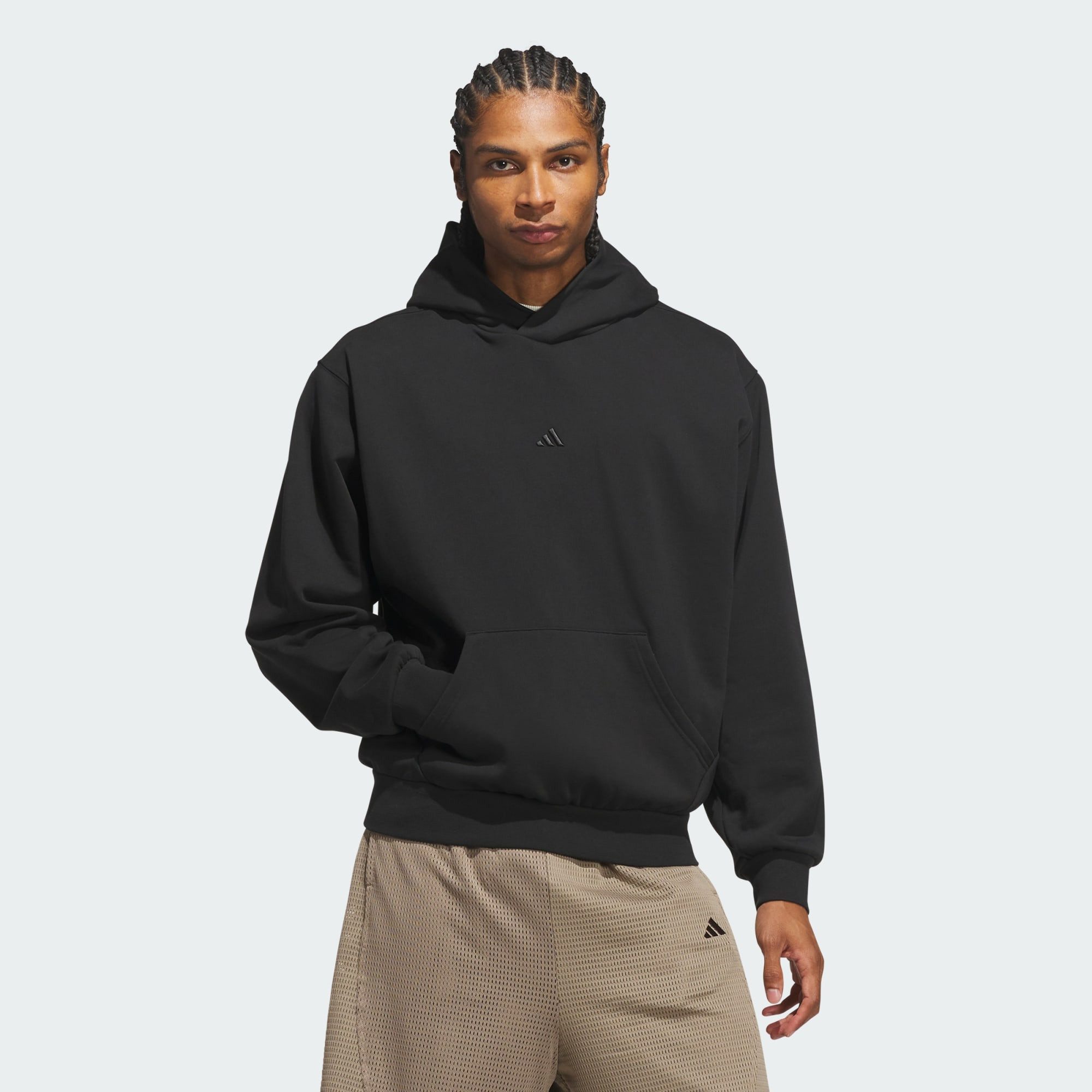 adidas Performance Hoodie ADIDAS BASKETBALL FLEECE HOODIE (1-tlg)