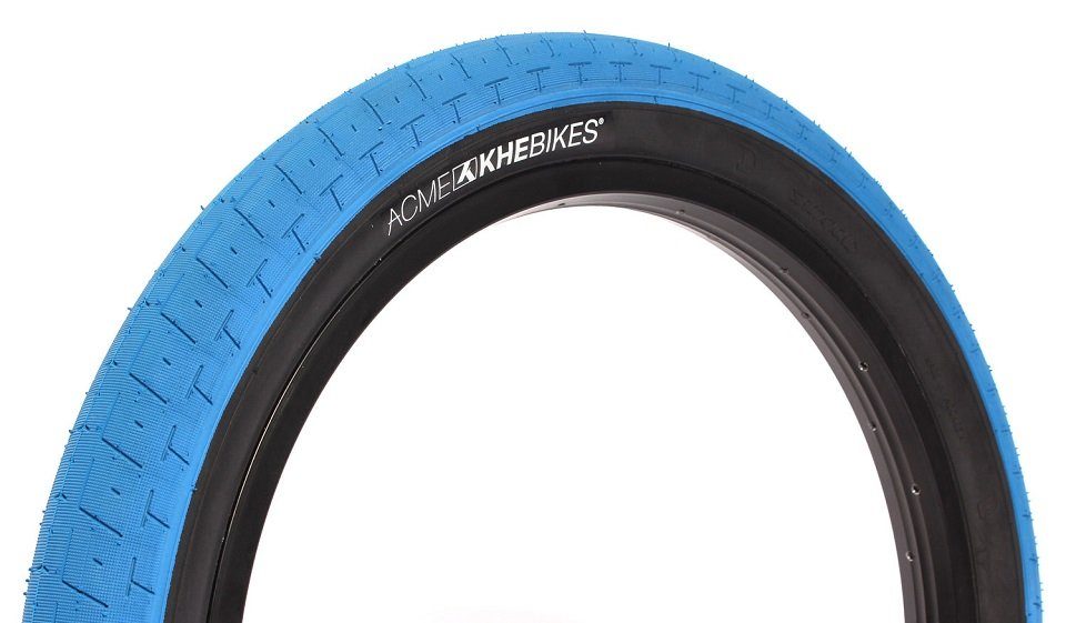 20 Fahrradreifen 2,40" BMX Reifen blau-schwarz, KHEbikes x ACME 20"x2,40" KHE PARK/STREET Zoll