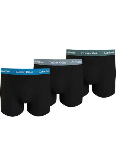 Calvin Klein Underwear Trunk TRUNK 3PK (Packung, 3-St., 3er-Pack) mit Logo-Elastikbund