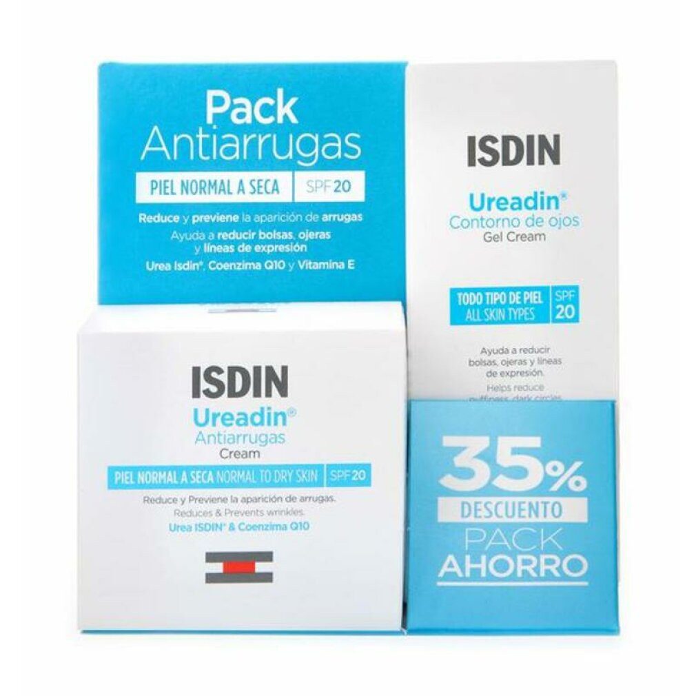 Isdin Augencreme Ureadin Antiarrugas Piel Normal Spf20 Set 2 Pieces