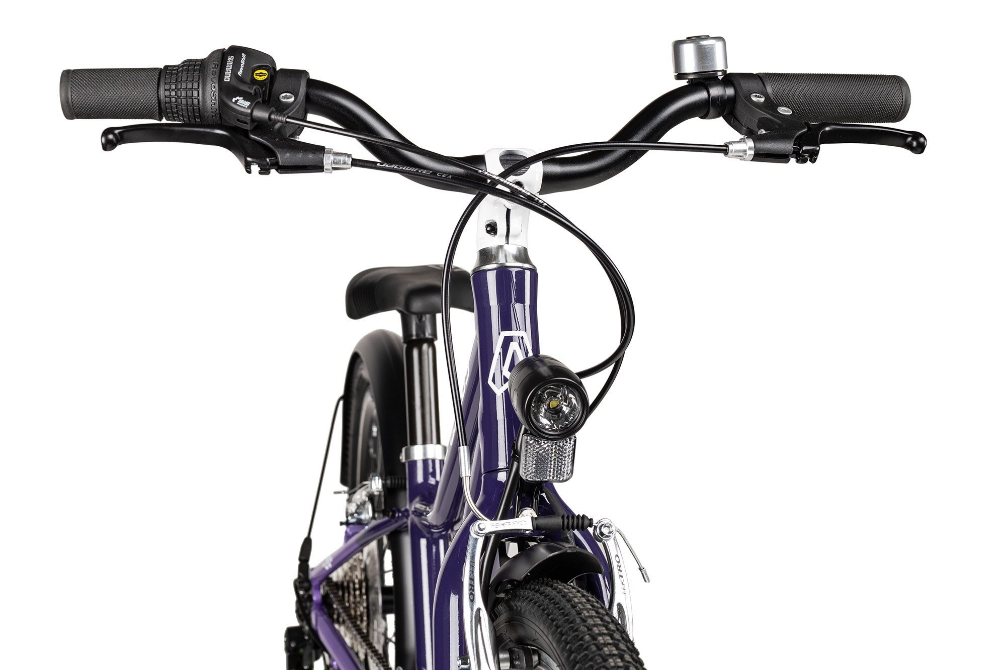 Axess Kinderfahrrad LUU. 20 EQ, 7 Gang Shimano Tourney RD-FT35 Schaltwerk, Kettenschaltung, Besonders leichtes Kinderfahrrad violett/rosa