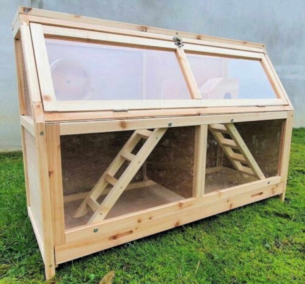 BruKa Kleintierkäfig Kleintierkäfig BENNY XXL Nagerkäfig Hamsterkäfig Stall, Meerschweinchen Käfig