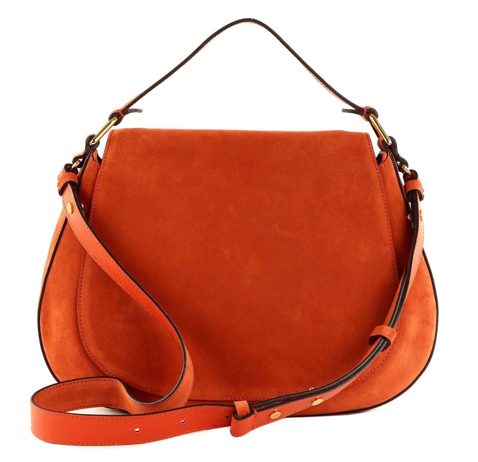 COCCINELLE Schultertasche Coccinelle Sole Suede