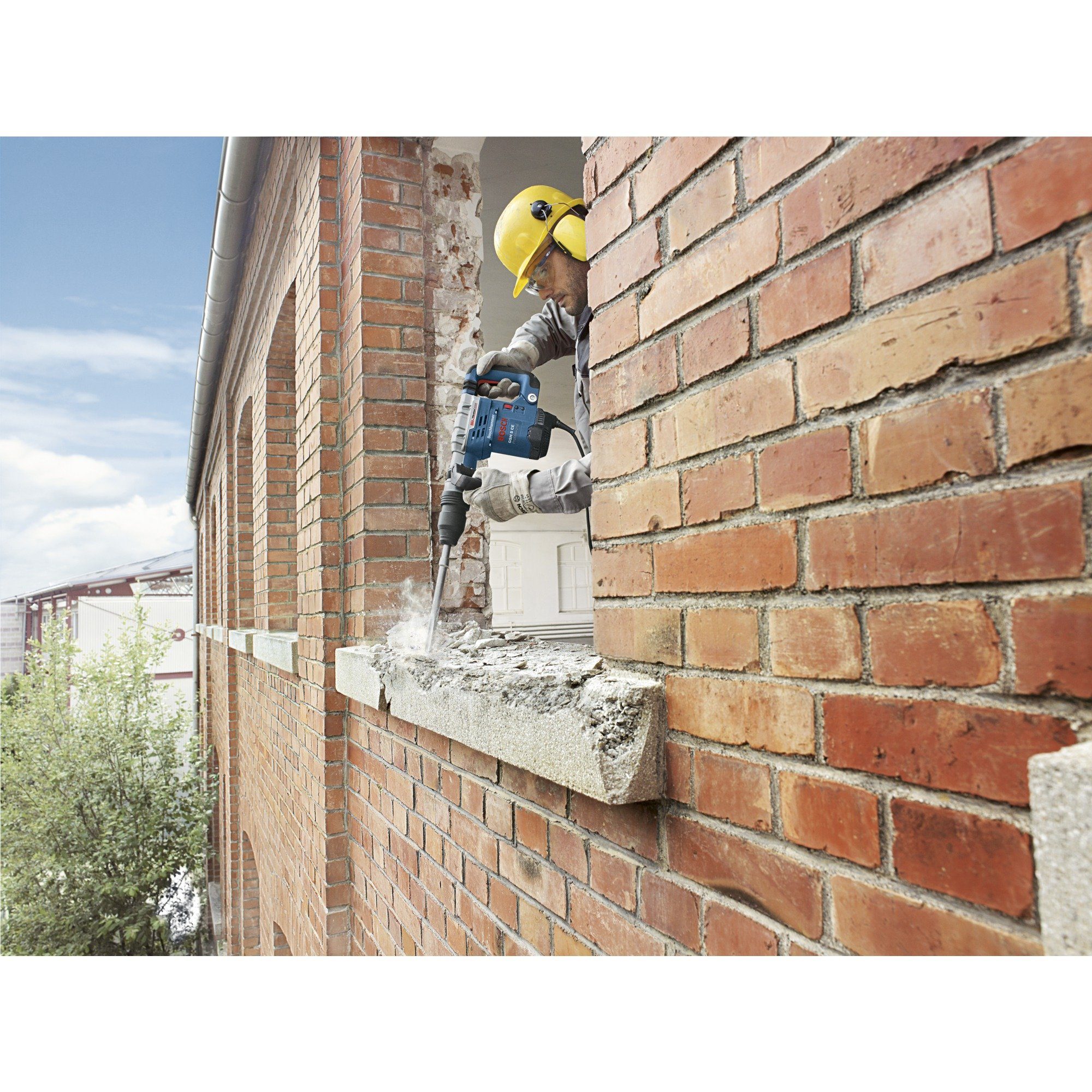 Bosch Professional Schlagbohrmaschine Bosch Professional Schlaghammer GSH 5 CE