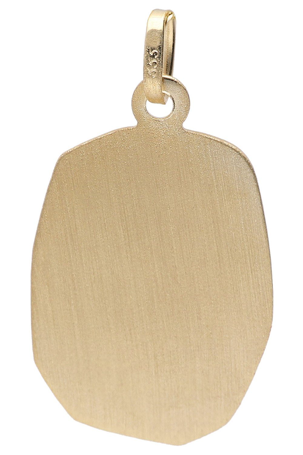 trendor Panzerkette Widder Sternzeichen Gold 333 / 8K mit vergoldeter Silbe günstig online kaufen