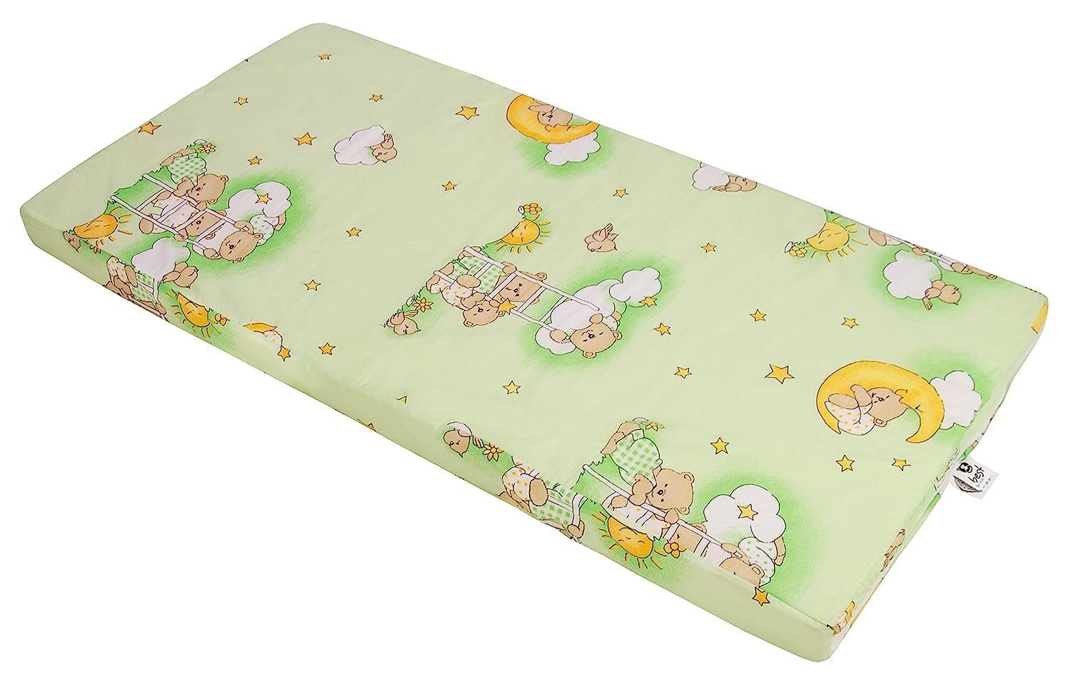 Kindermatratze Babymatratze mit Baumwollbezug, waschbar & rollbar–Allergike günstig online kaufen