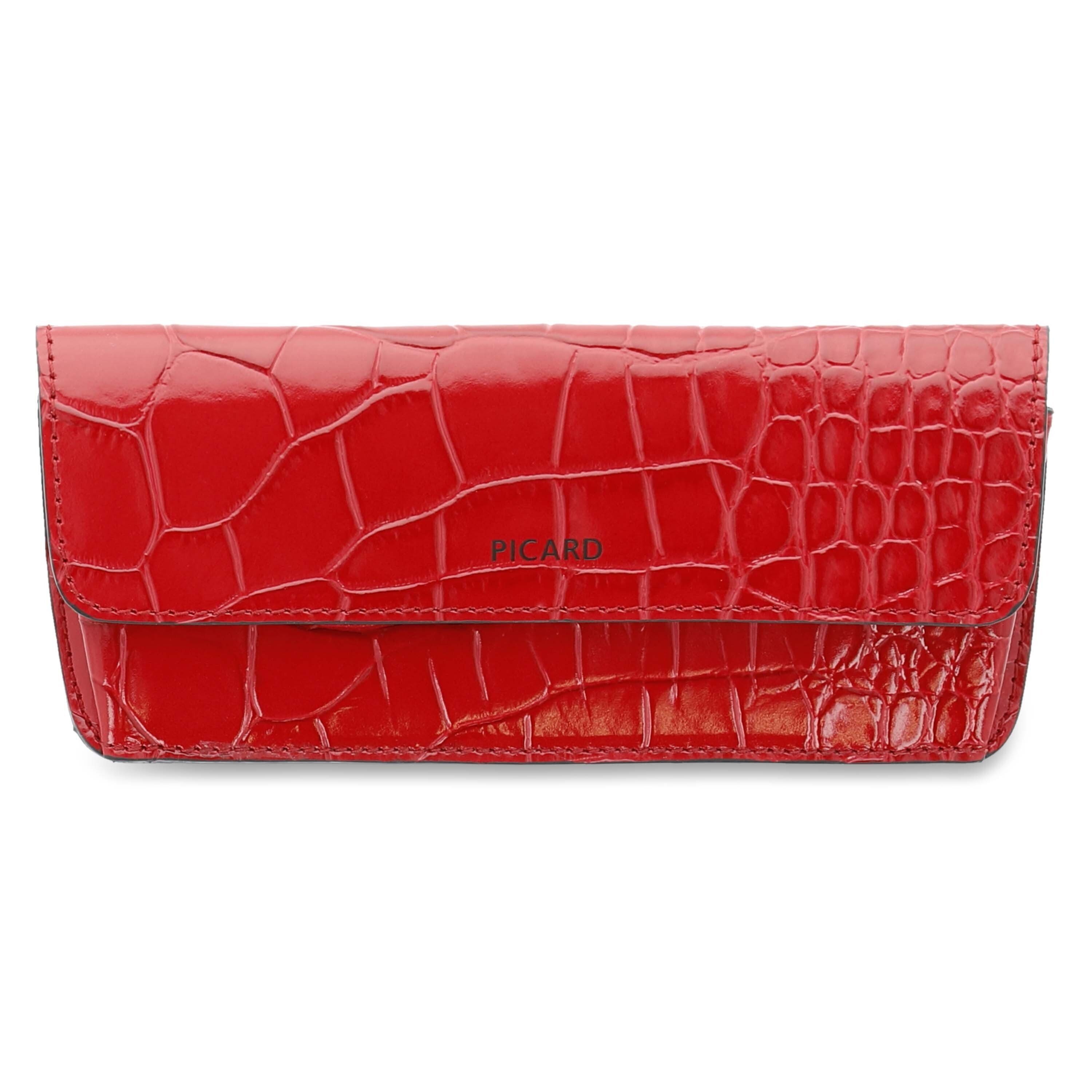 Picard Brillenetui PICARD Brillenetui Taste aus Echtleder