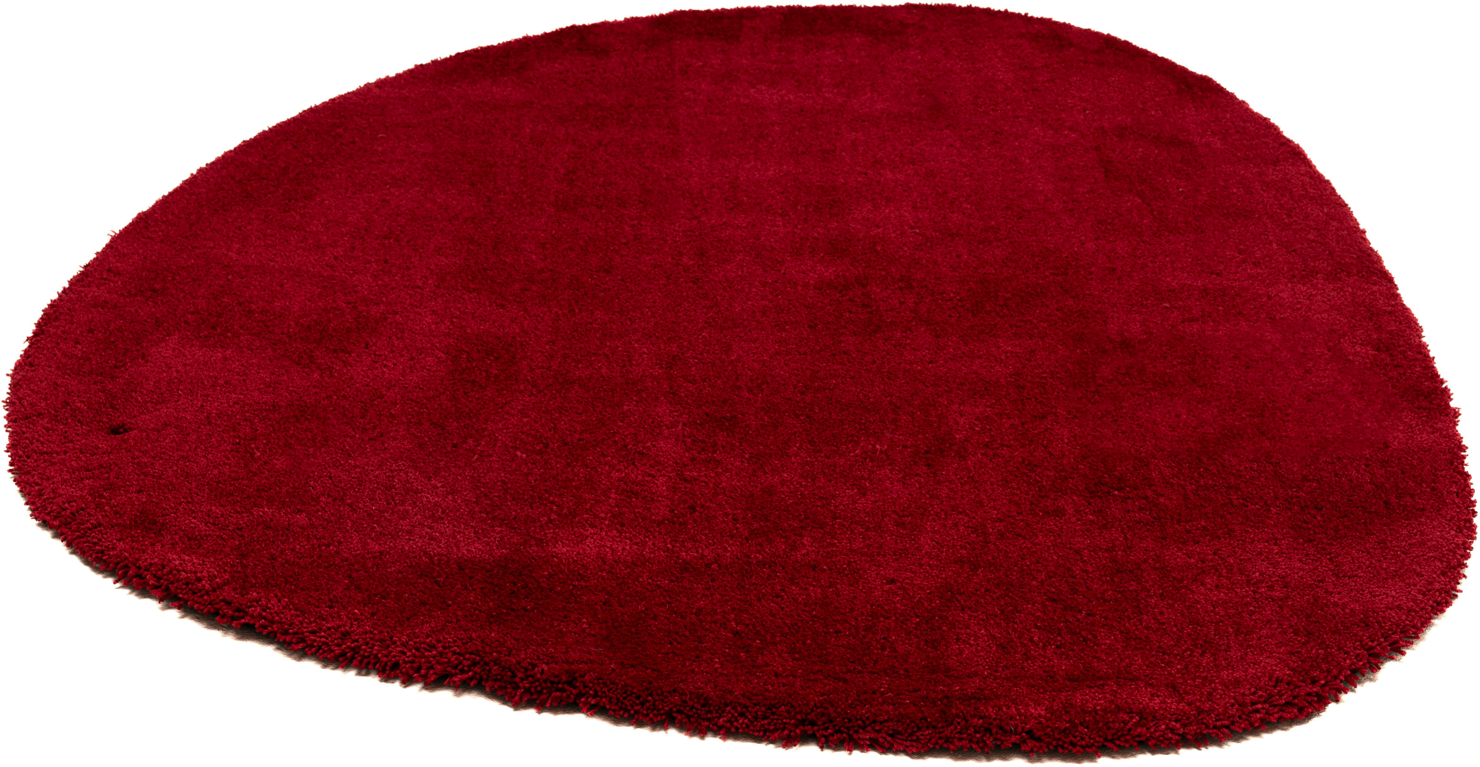 TOM TAILOR HOME Hochflor-Teppich Shaggy Teppich Cozy, oval, Höhe: 25 mm, Uni Farben, auch in Pastell Farben, weich & kuschelig, organische Form – Bild 2 von 5