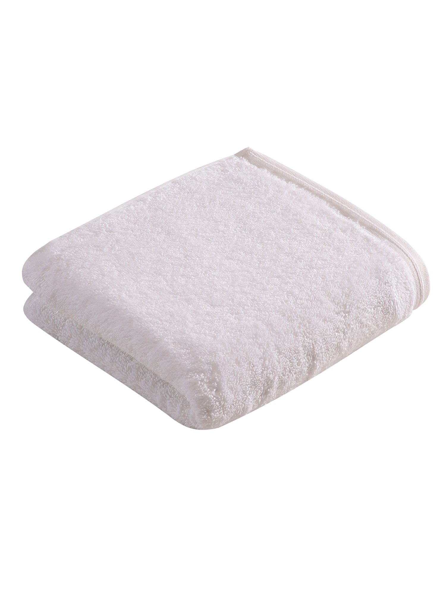 Vossen Handtuch Handtuch 50 x 100 cm Vegan Life, Frottier (Stück, 1-St), Vegan