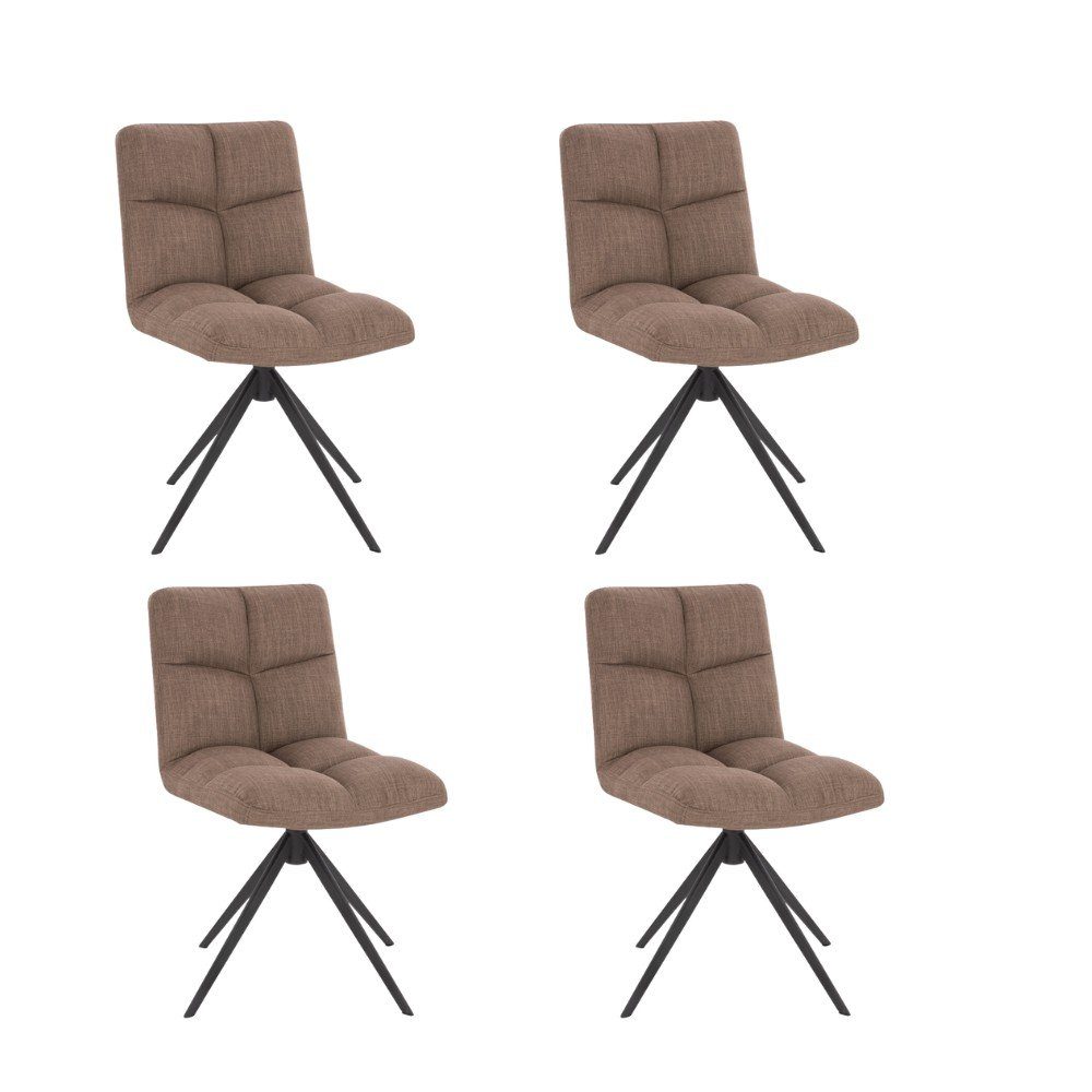 HOME DELUXE Esszimmerstuhl drehbar 2er - günstig online kaufen