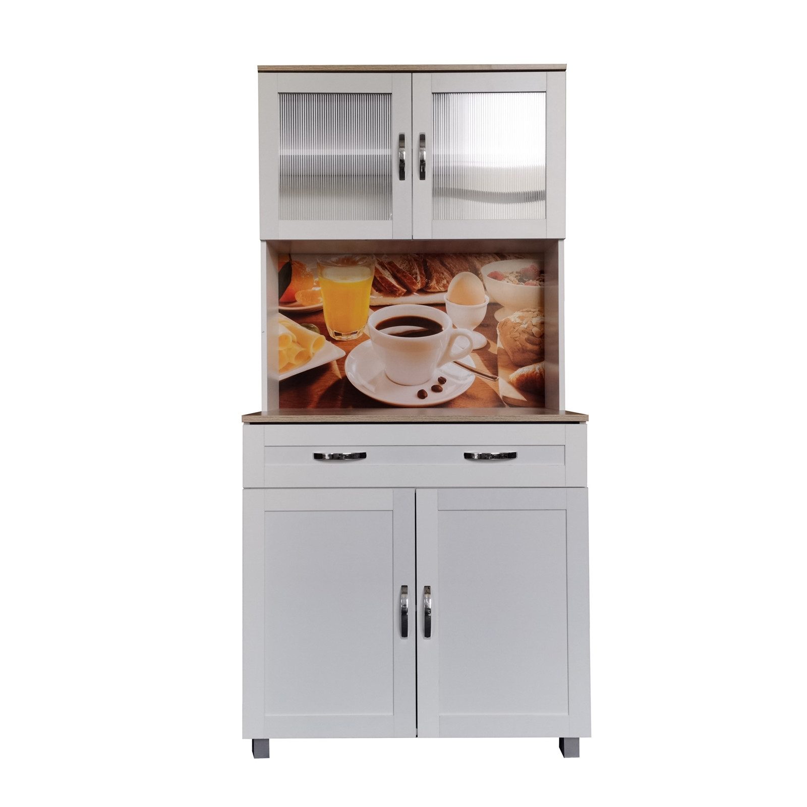 HTI-Line Hochschrank Küchenbuffet Blanca (Stück, 1-St., 1x Schrank Blanca, günstig online kaufen