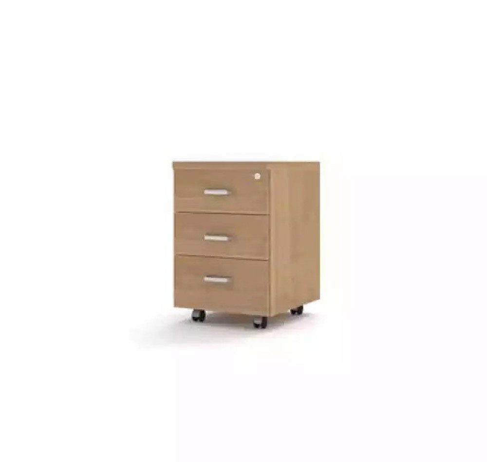 JVmoebel Kommode Moderner Aktenschrank aus Holz in elegantem Braun (1 St), Made in Europa