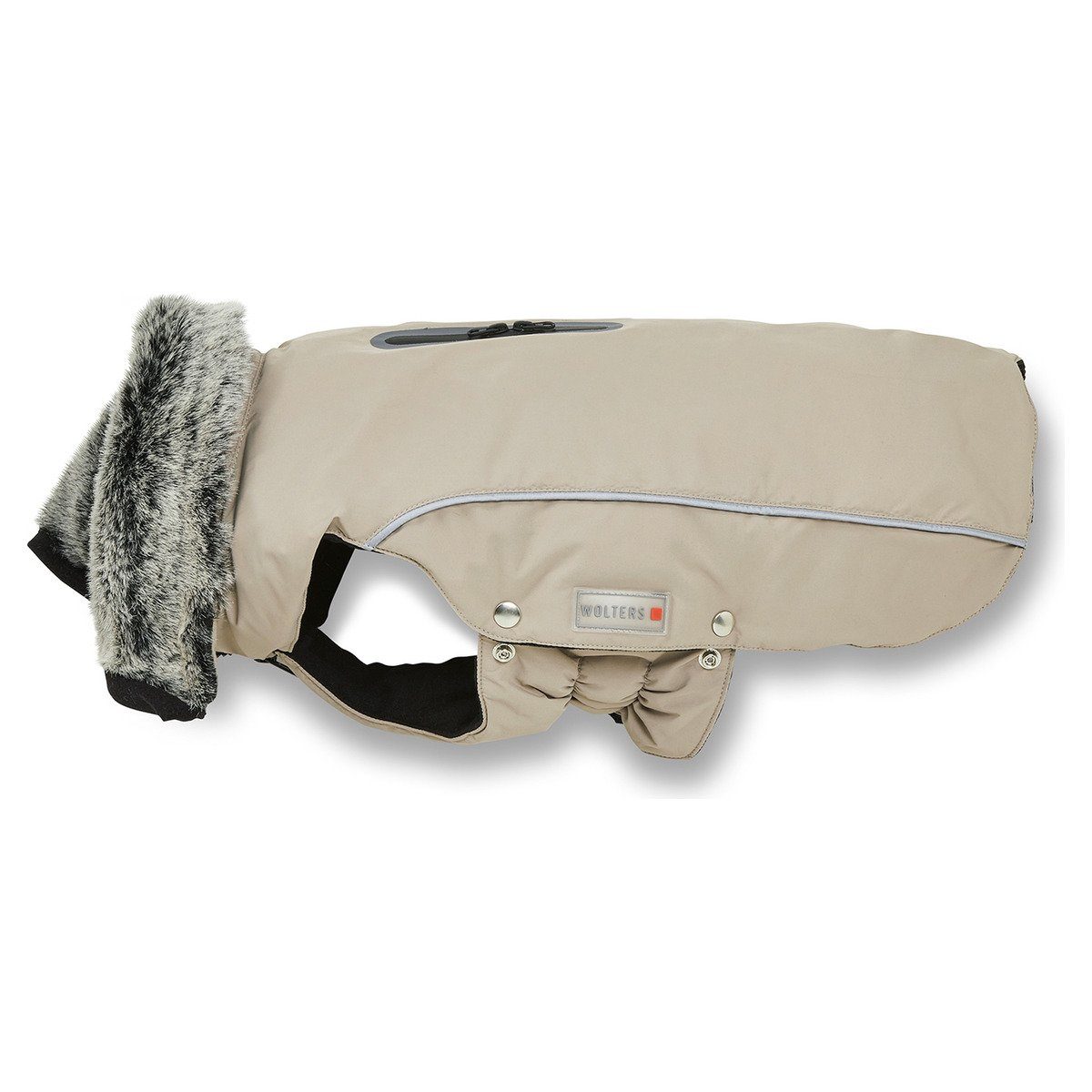 Wolters Hundemantel Winterjacke Amundsen taupe