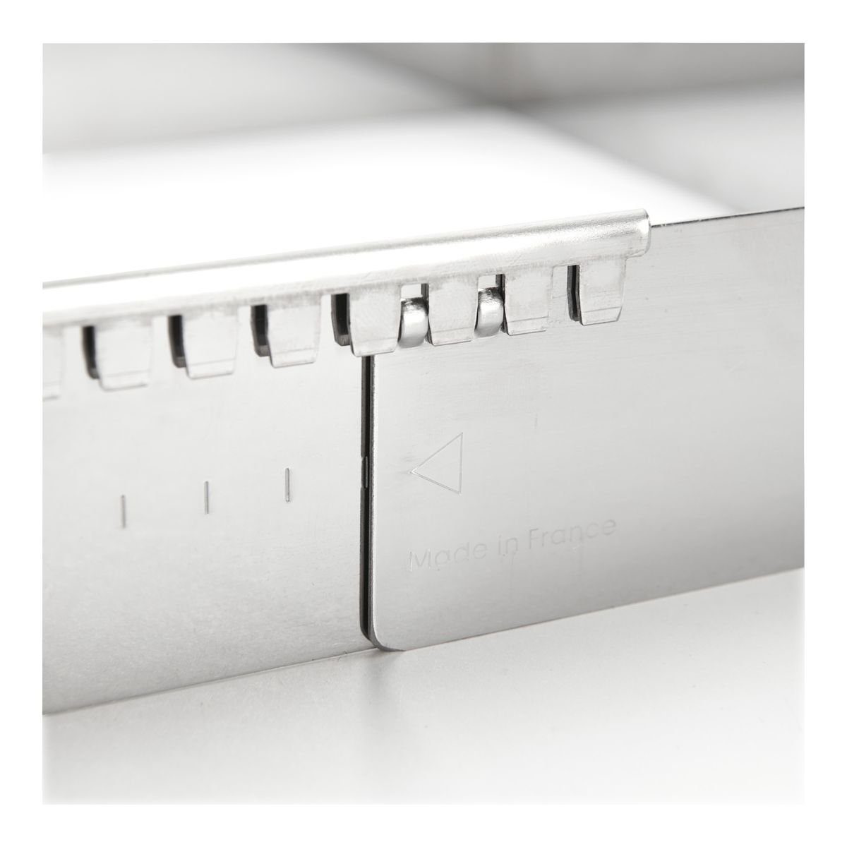 de Buyer Backform Patisserie, Backrahmen quadratisch 30x30 cm / verstellbar bis 57 cm -