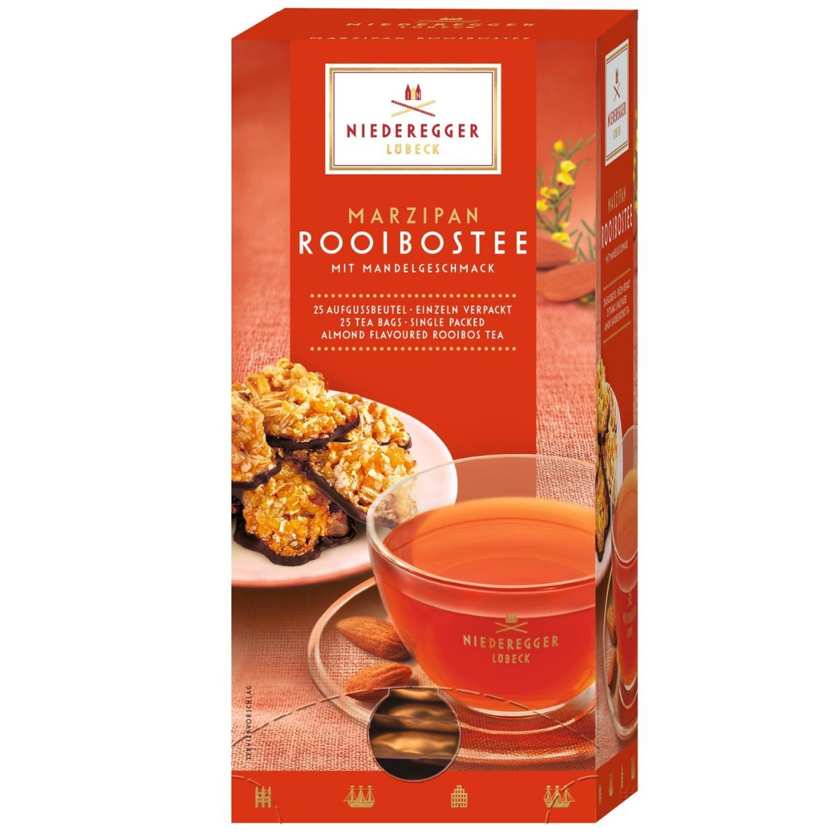 Niederegger Tee Niederegger Marzipan Rooibos-Tee, 43.75 g