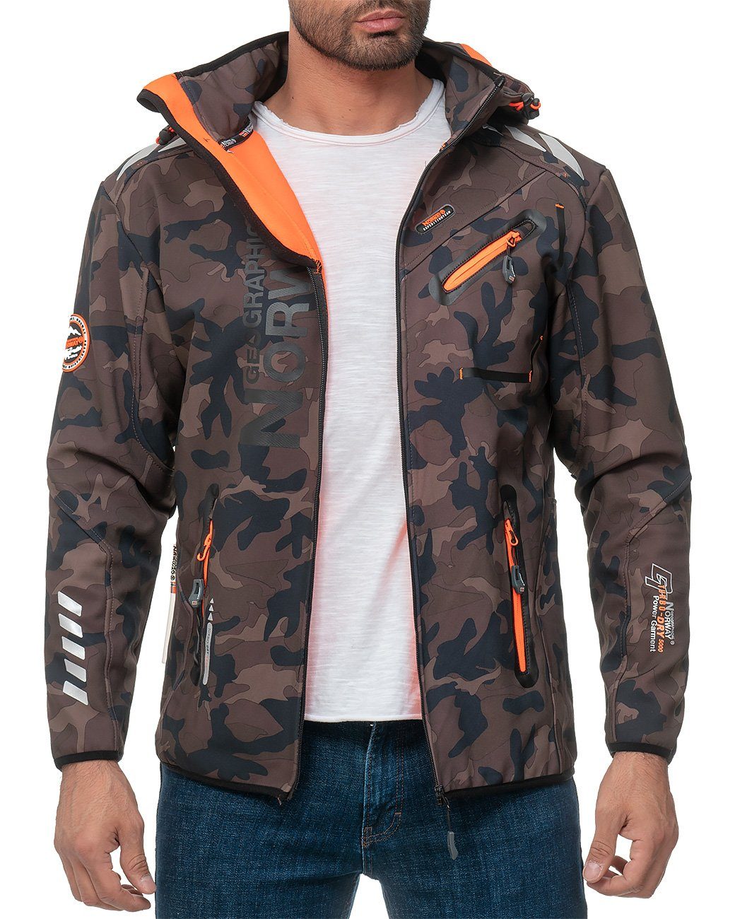 Geographical Norway Softshelljacke Herren Outdoor Jacke günstig online kaufen