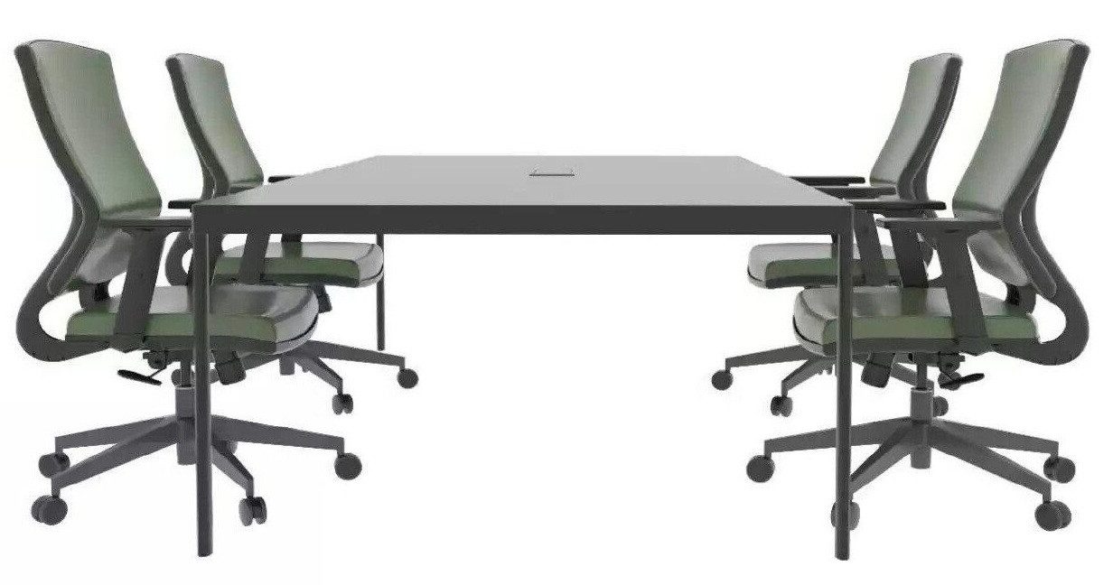 Xlmoebel Konferenztisch Eleganter Holztisch für Besprechungen in modernem Design (1-St., 1x nur Tisch), Hergestellt in Europa