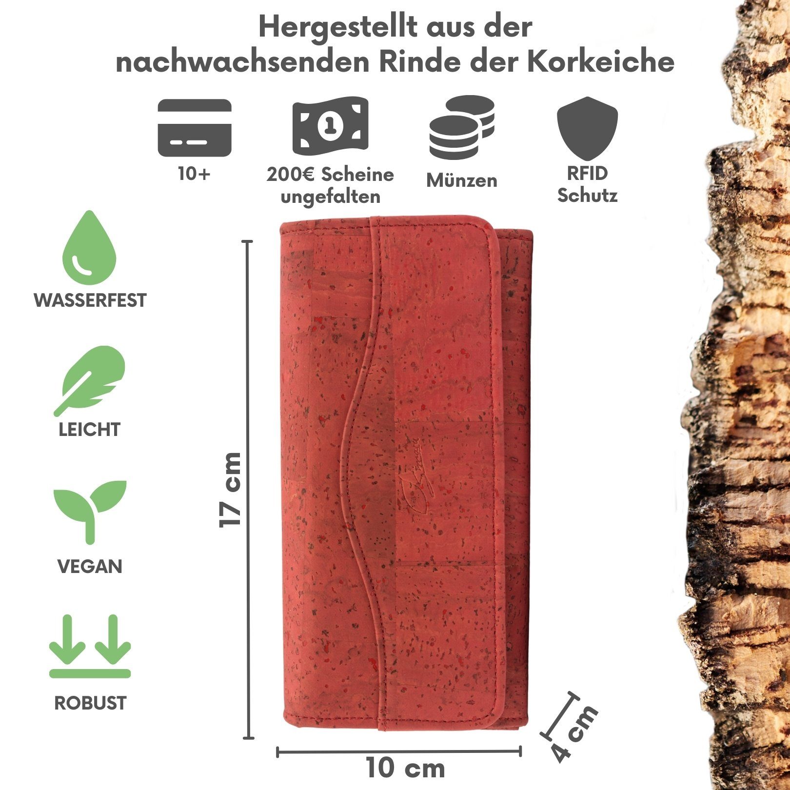 Simaru Geldbörse MAJA, Geldbörse für Damen günstig online kaufen