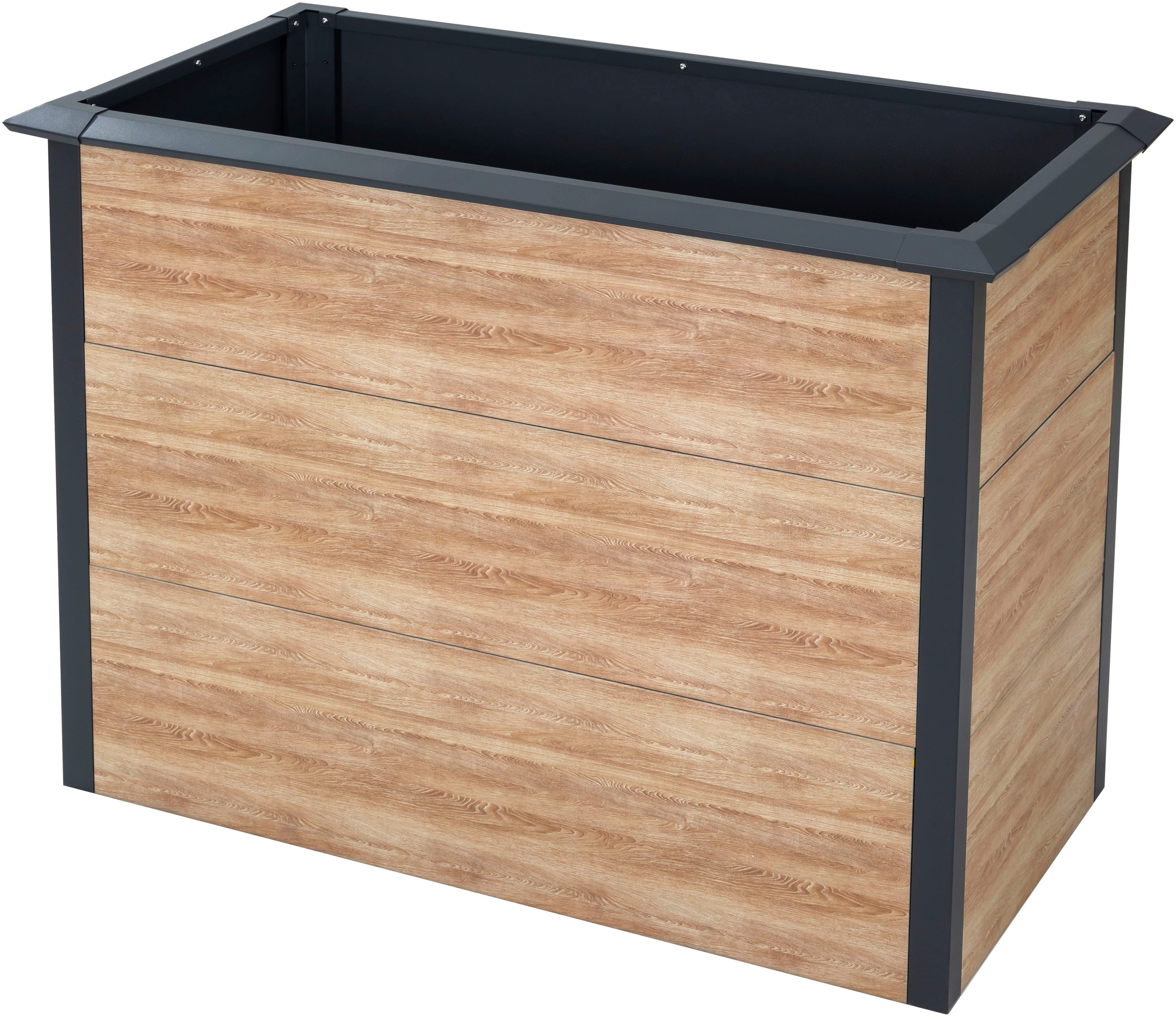 50NRTH Hochbeet Metall Hochbeet »Primus-Multi M«, Inkl. Schneckenschutz, BxTxH: 100x50x77 cm